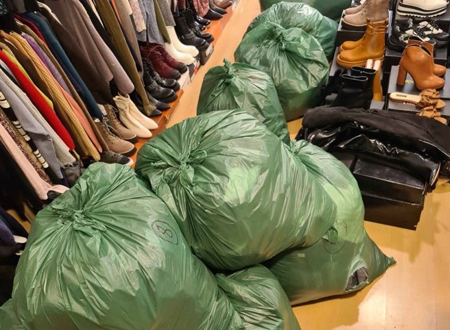 image Customs dept seizes over 1,000 counterfeit items from shop