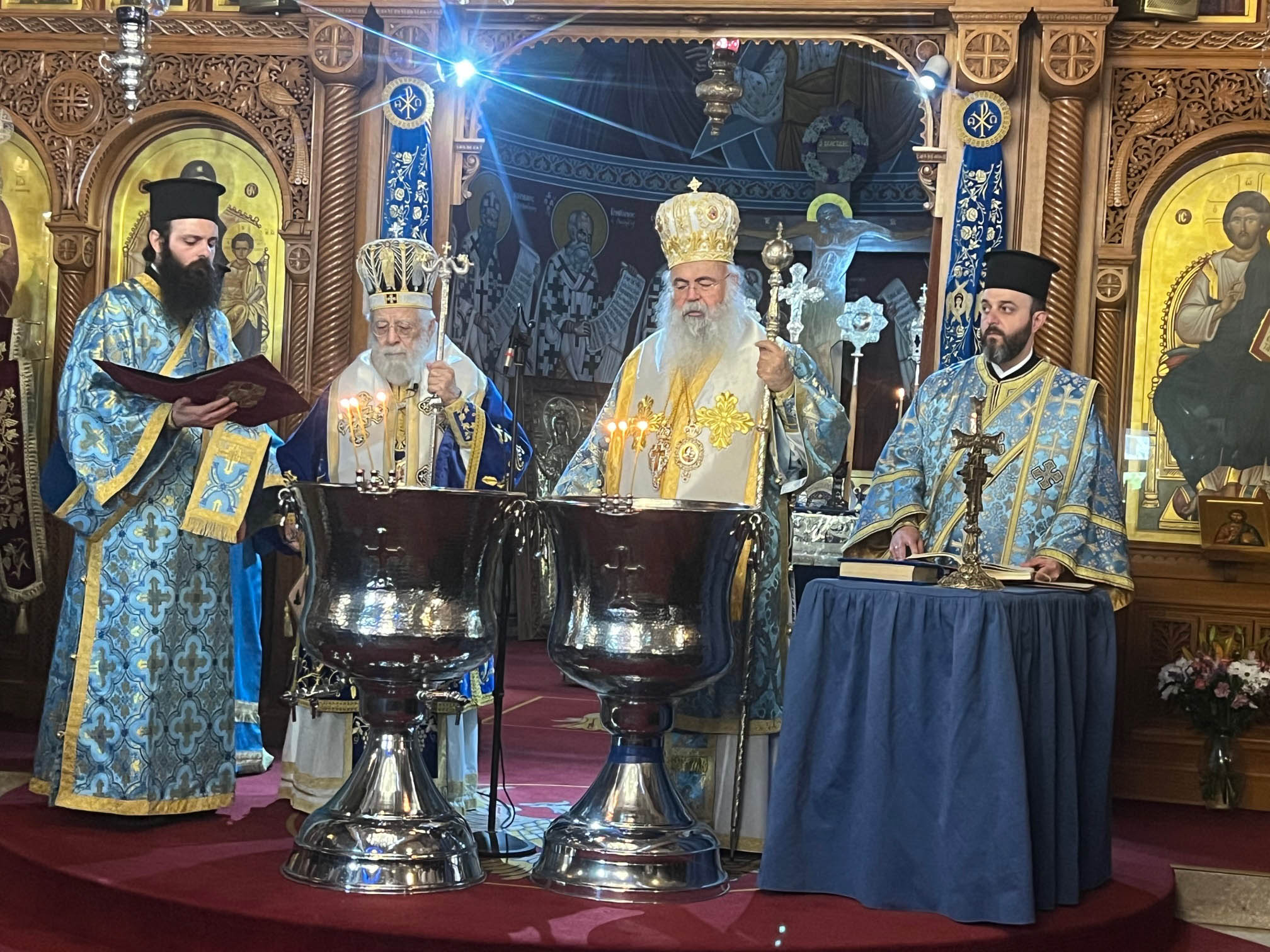 cover President attends epiphany celebrations in Ayia Napa