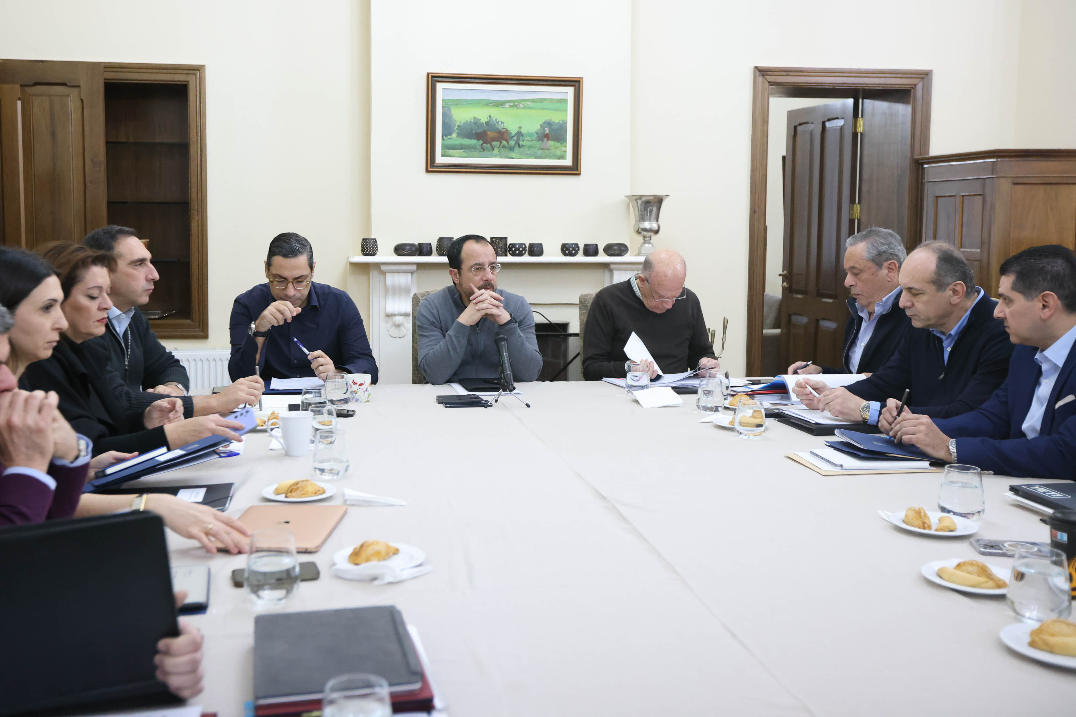 image President chairs cabinet meeting in Troodos for 2025 goals