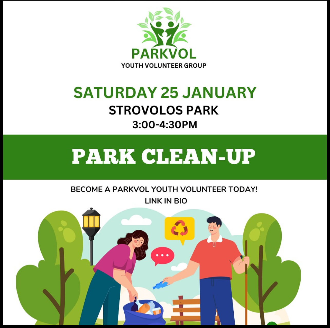 image Fifteen-year-old student presents volunteer initiative ‘ParkVol’