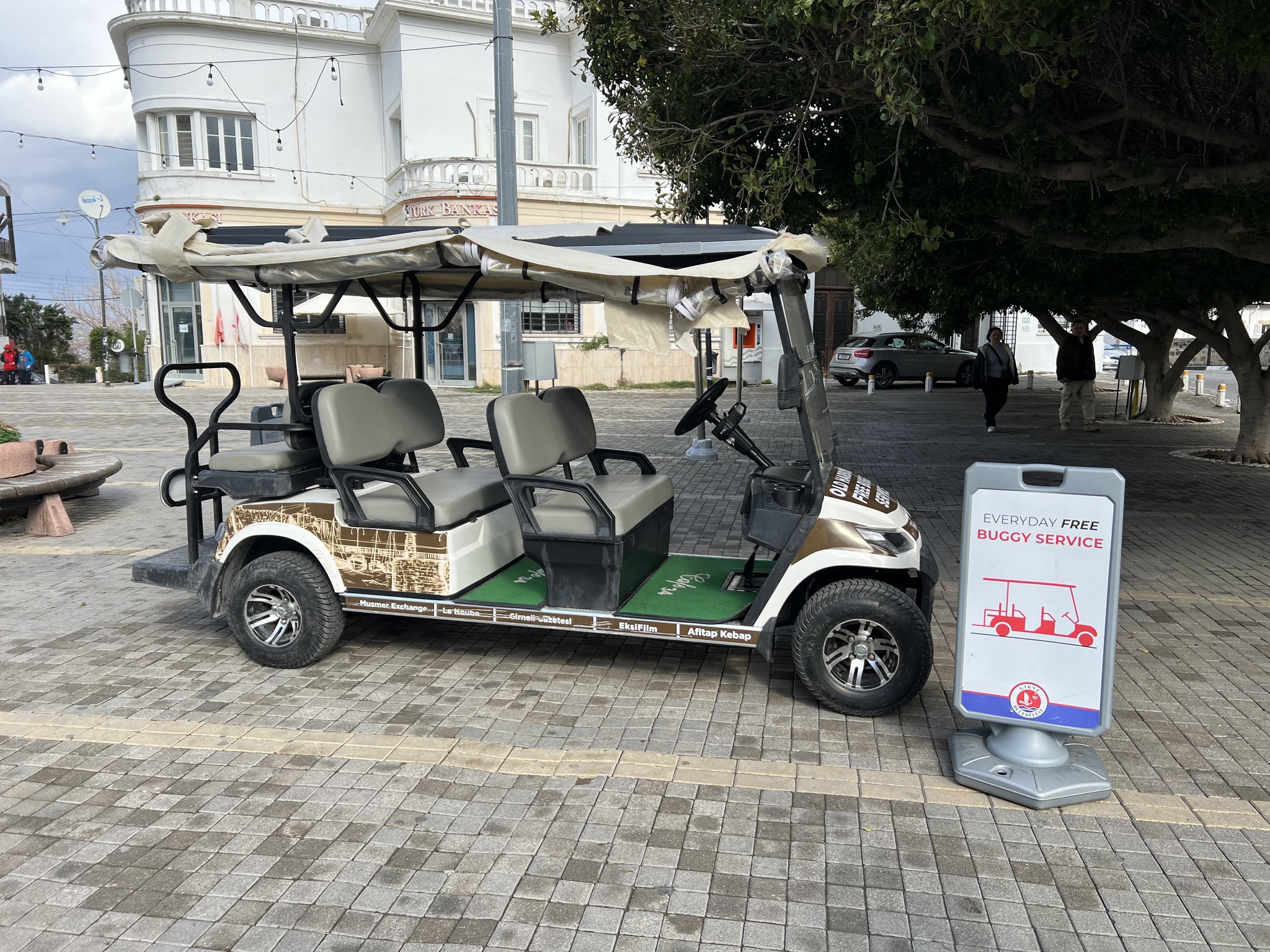image Kyrenia launches free golf buggy transport service