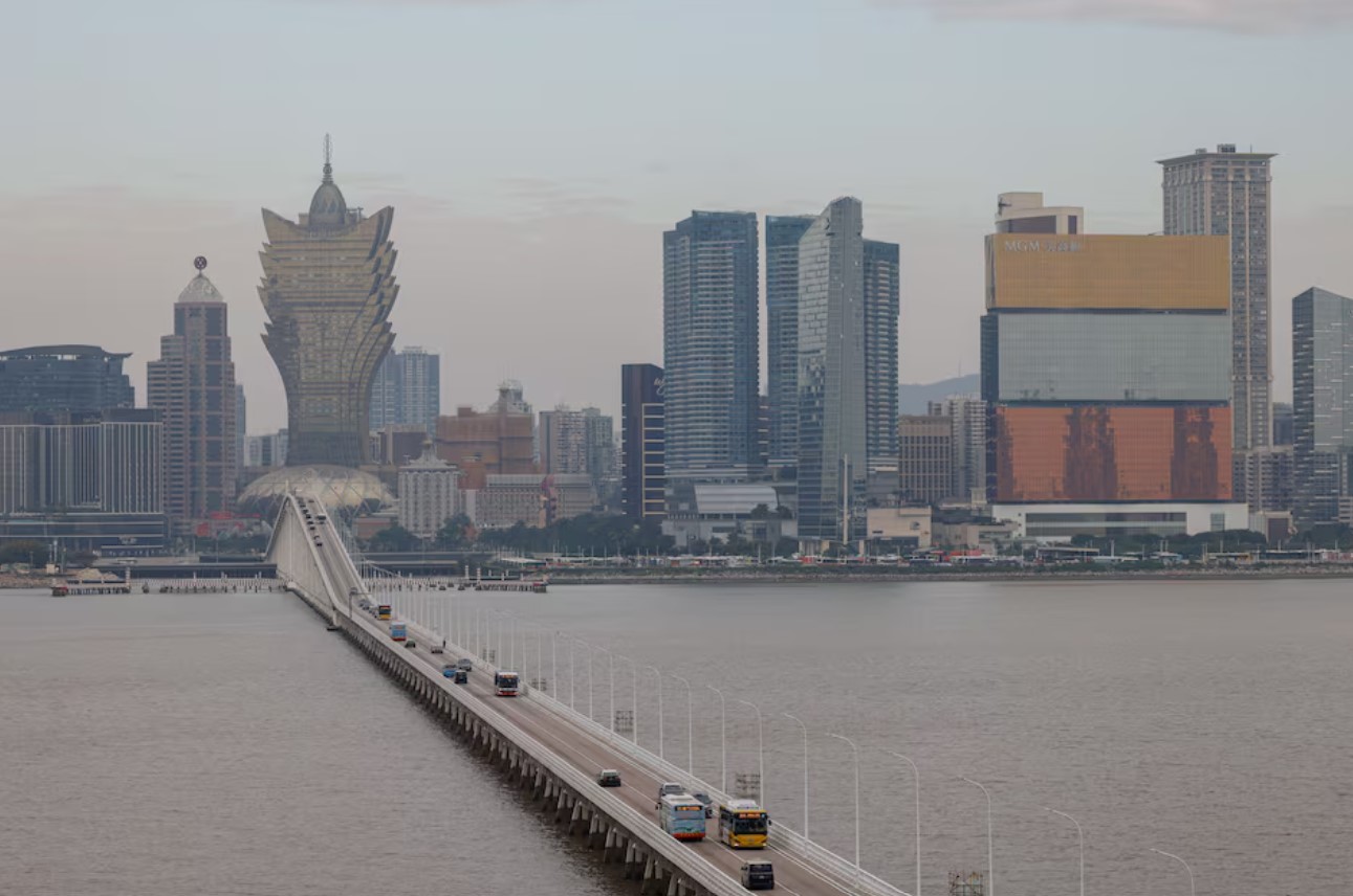 image Macau 2024 casino revenues top official estimate but below pre-pandemic levels
