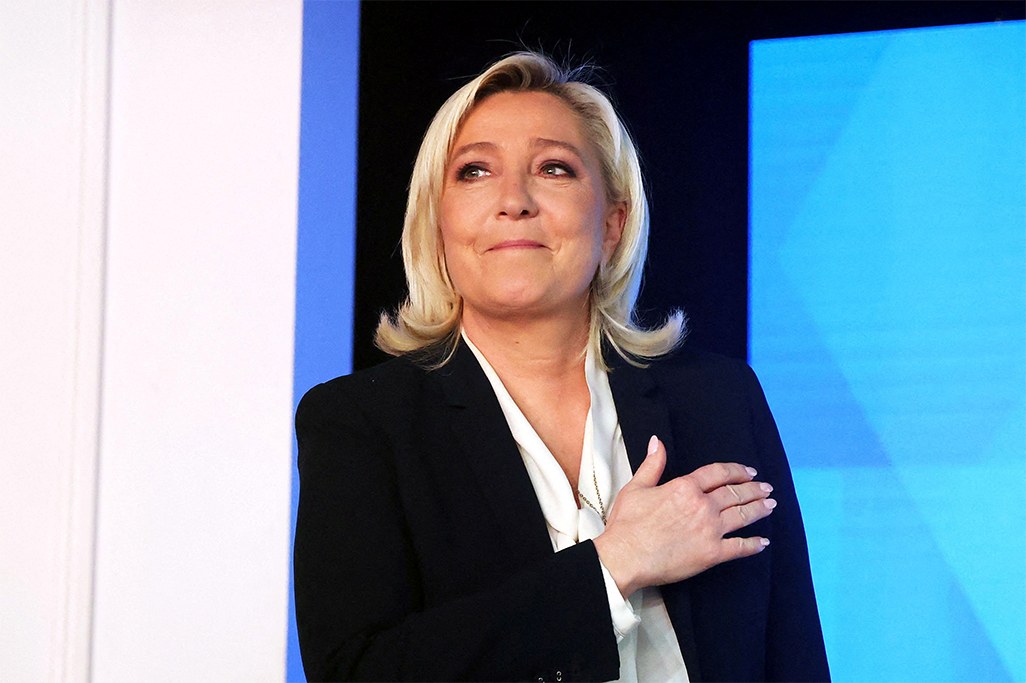 image French police probe death threats against judge and prosecutors trying Le Pen
