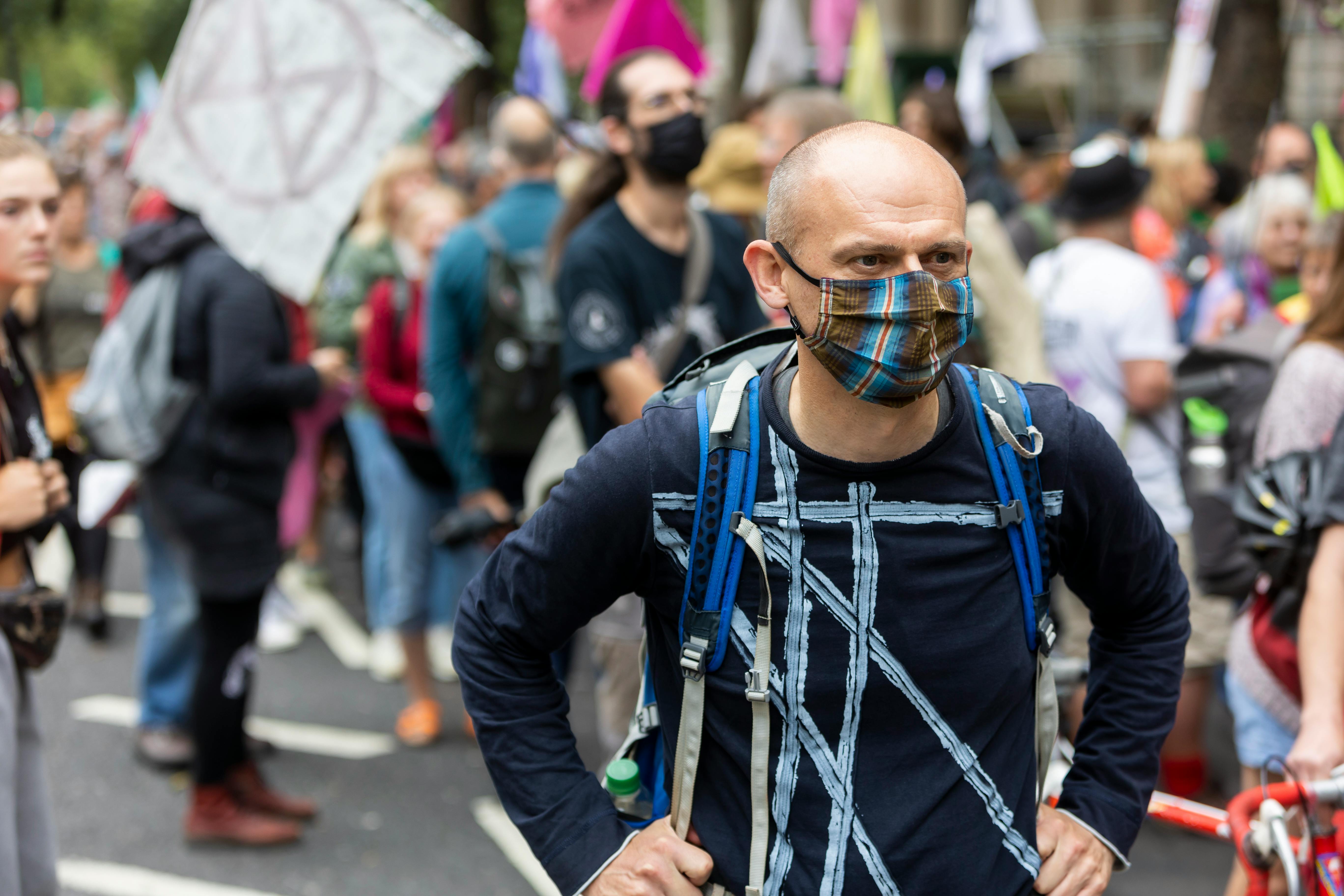 image Police union to submit views on protest mask ban proposal