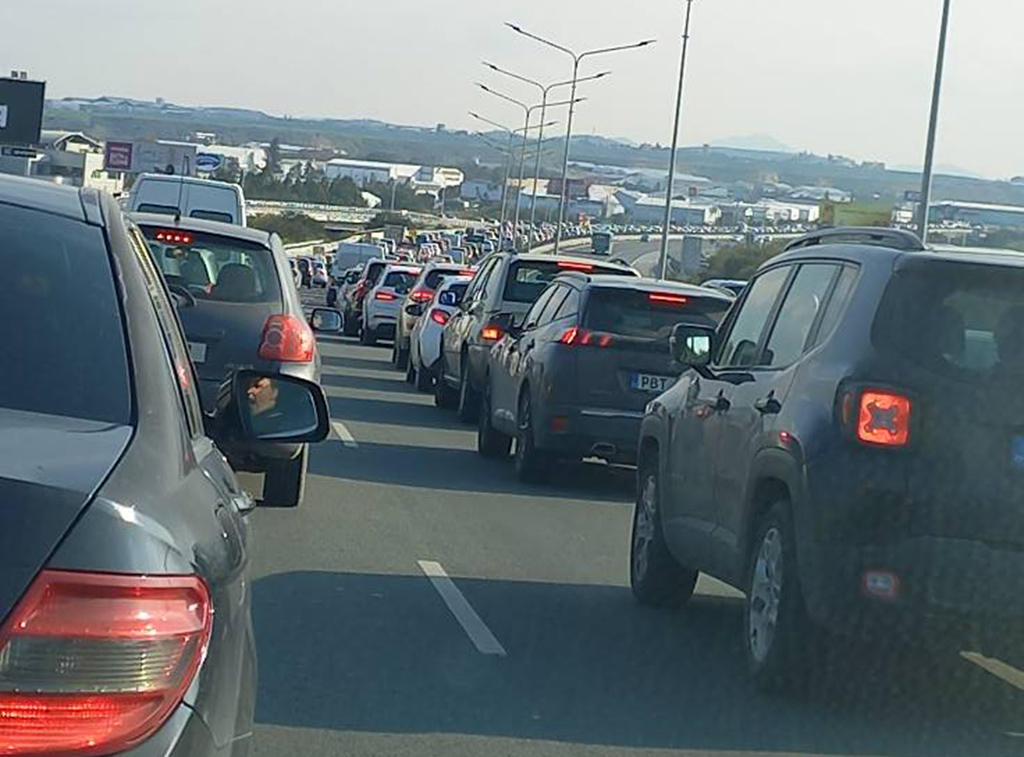image Traffic delays after crash near GSP stadium
