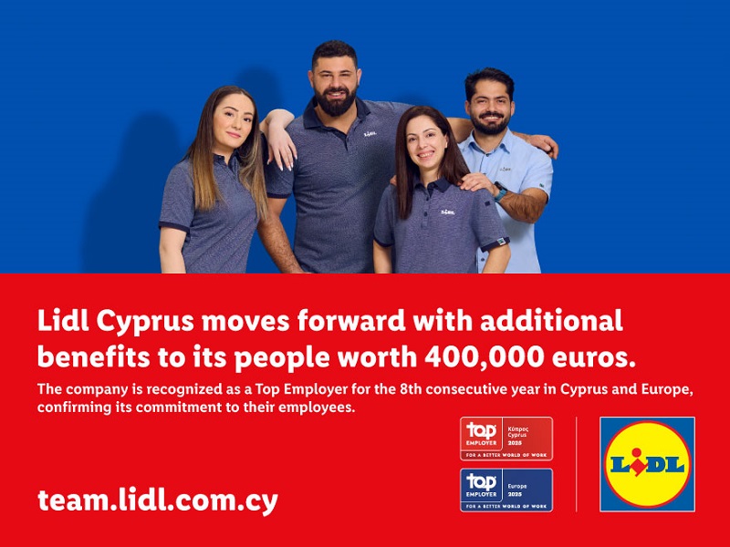 image Lidl Cyprus staff to receive additional benefits, worth €400K