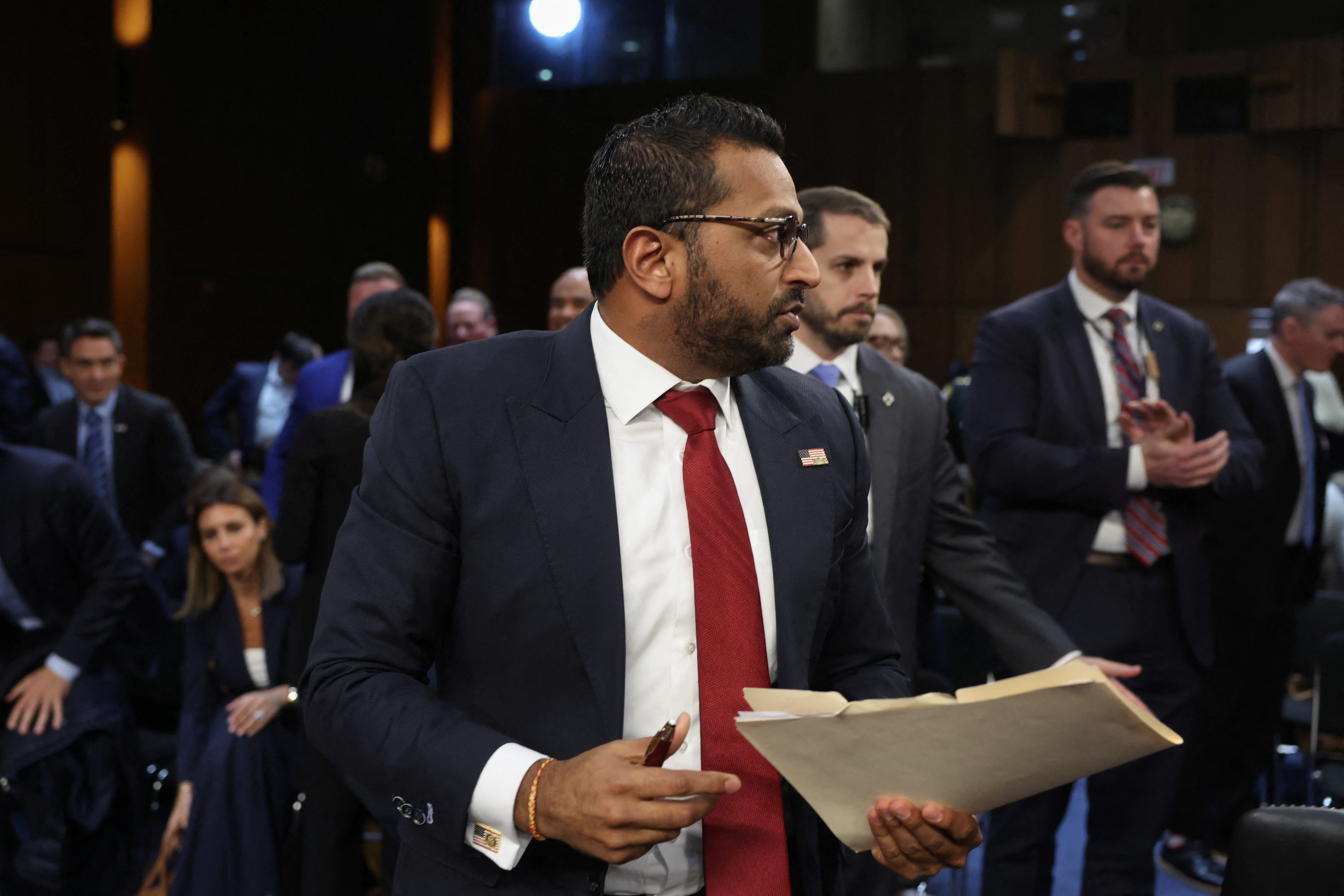 image Trump FBI pick Patel confirmed amid Justice Department tumult