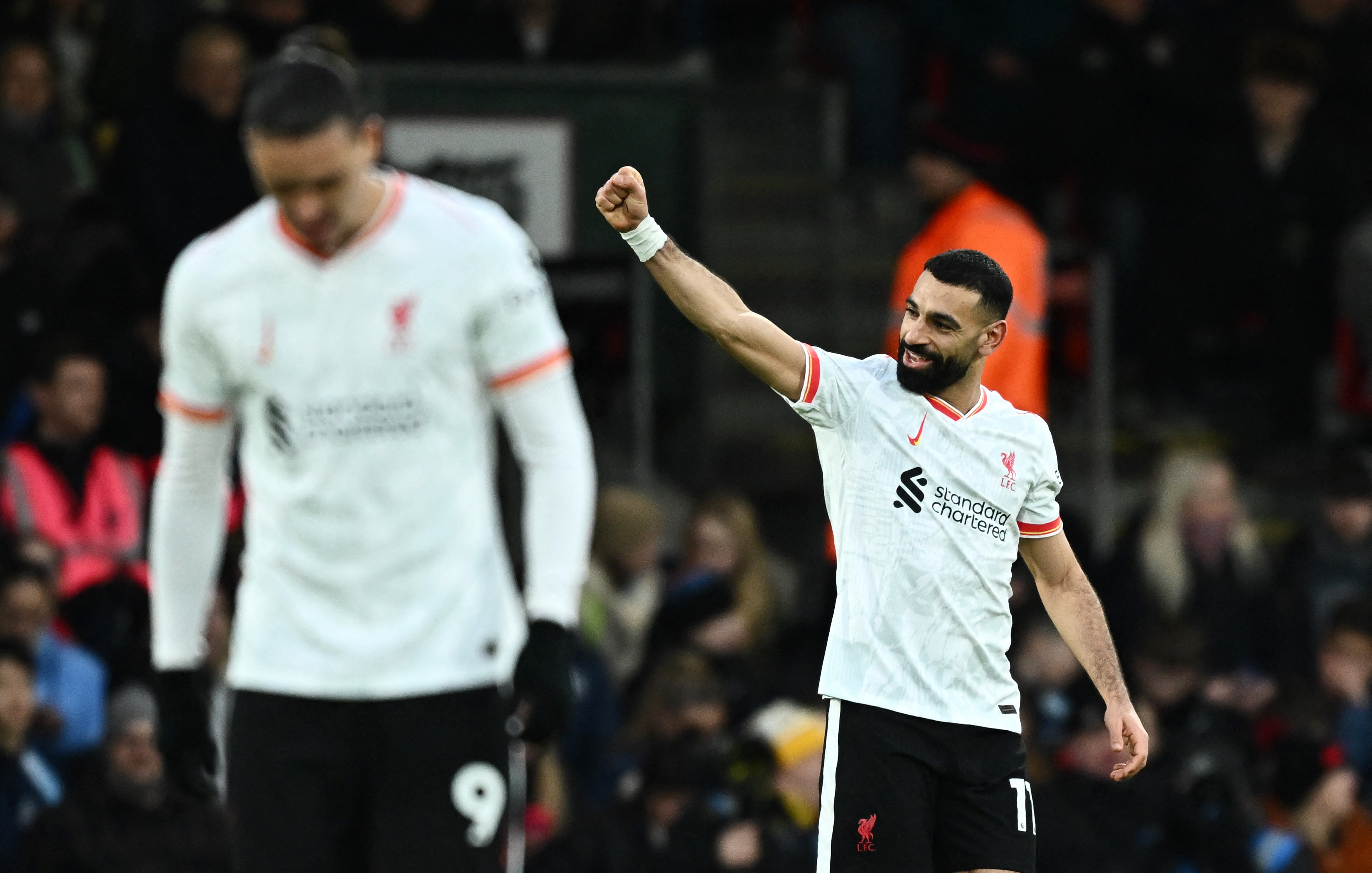 image Super Salah at the double as Liverpool go nine clear