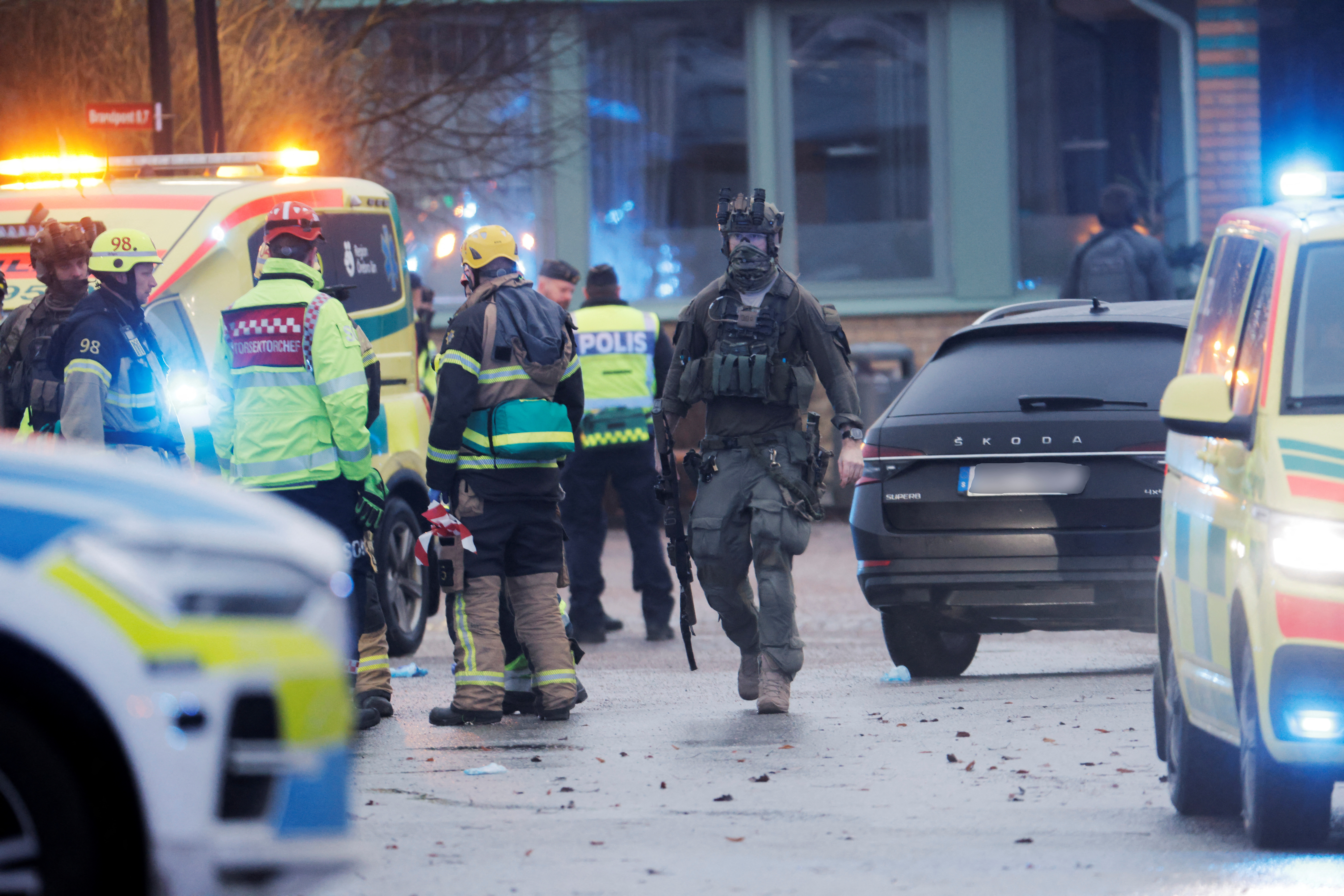 image President expresses solidarity in aftermath of Swedish school shooting