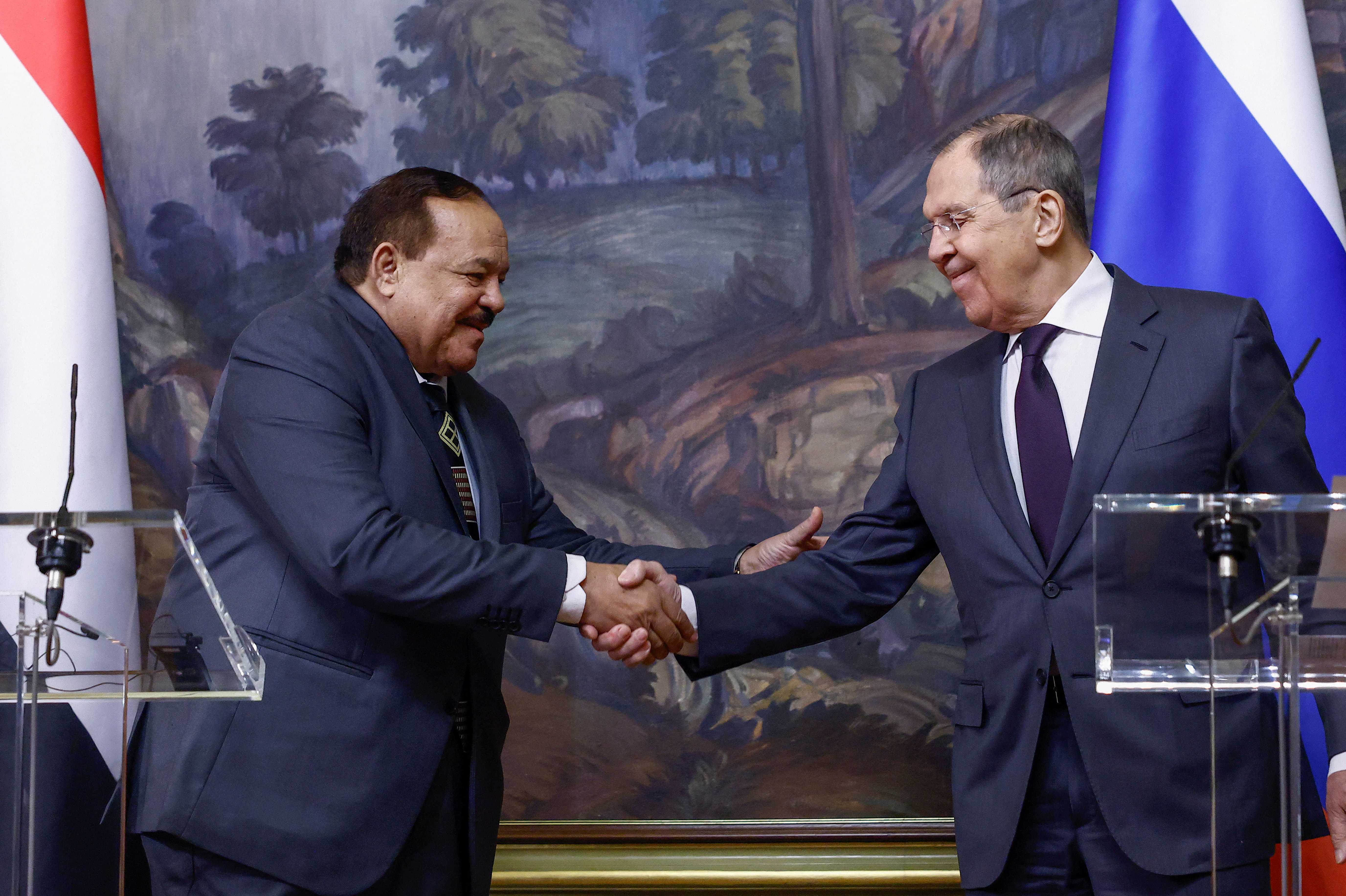 image Russia, Sudan agree on Red Sea naval base, Sudanese foreign minister says