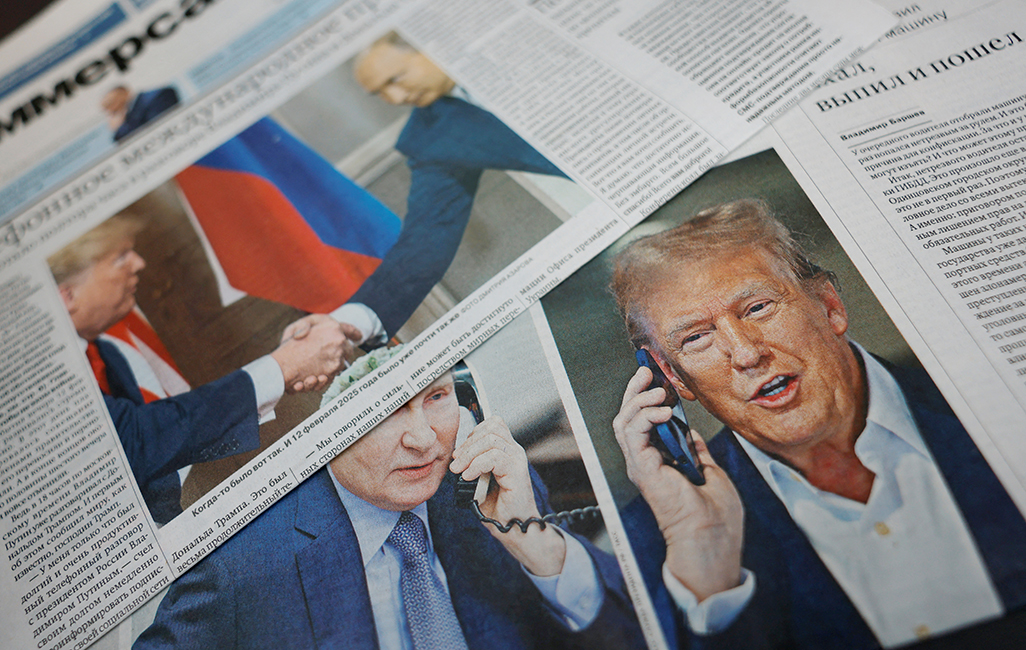 image Trump says Putin and Zelenskiy want peace; phone calls kick off talks to end war