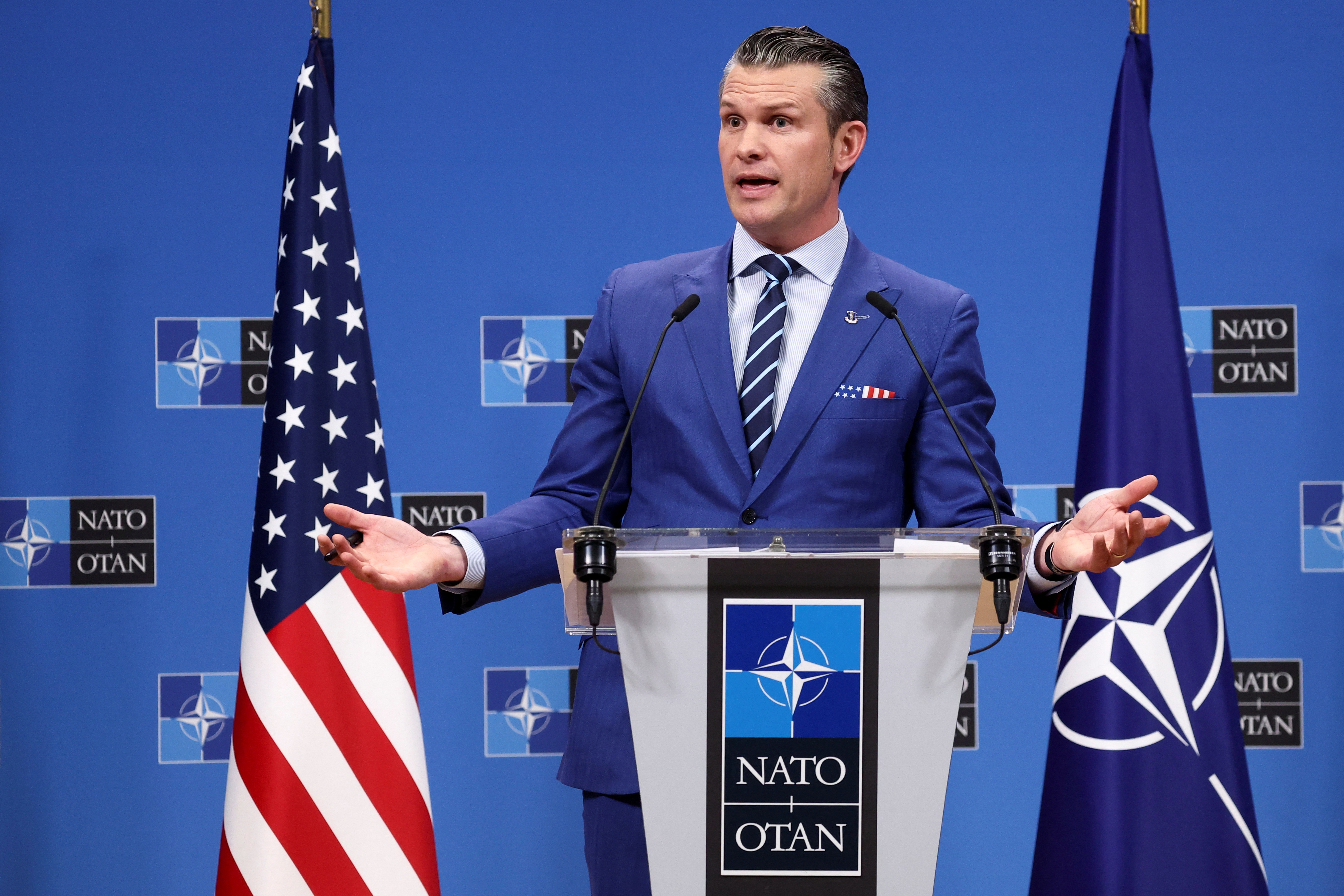 image Europe can&#8217;t turn Uncle Sam into &#8216;Uncle Sucker,&#8217; US defence secretary says