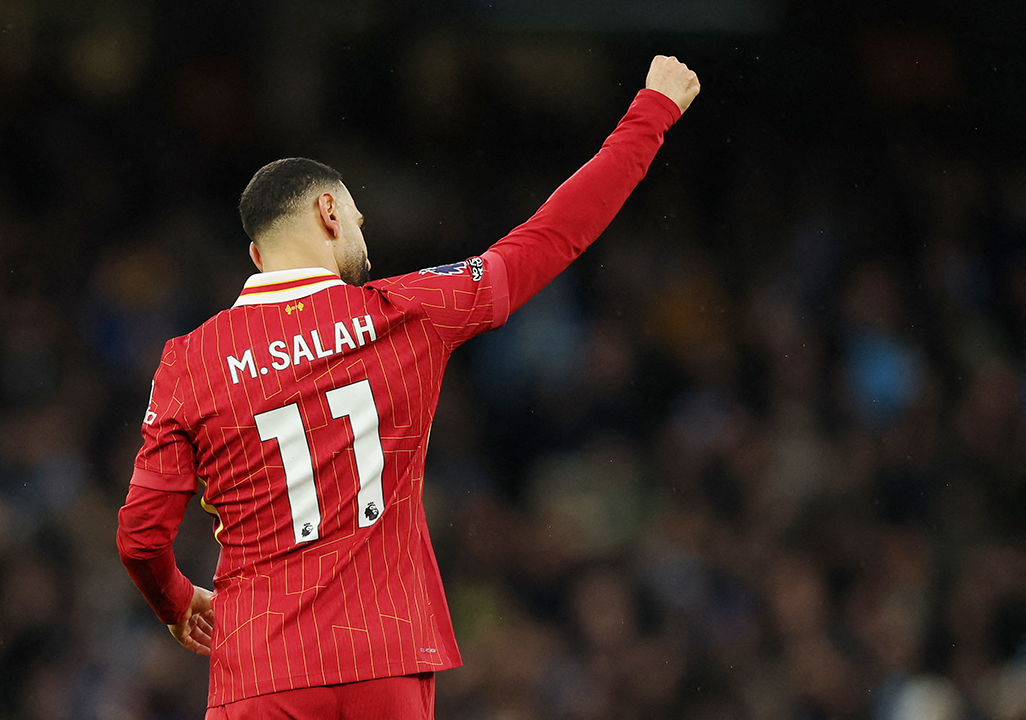 image Trophy haul will help Salah&#8217;s Ballon d&#8217;Or bid, says Slot