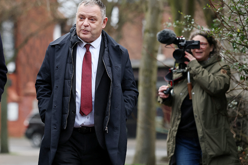 image British MP Amesbury jailed for 10 weeks for punching passerby
