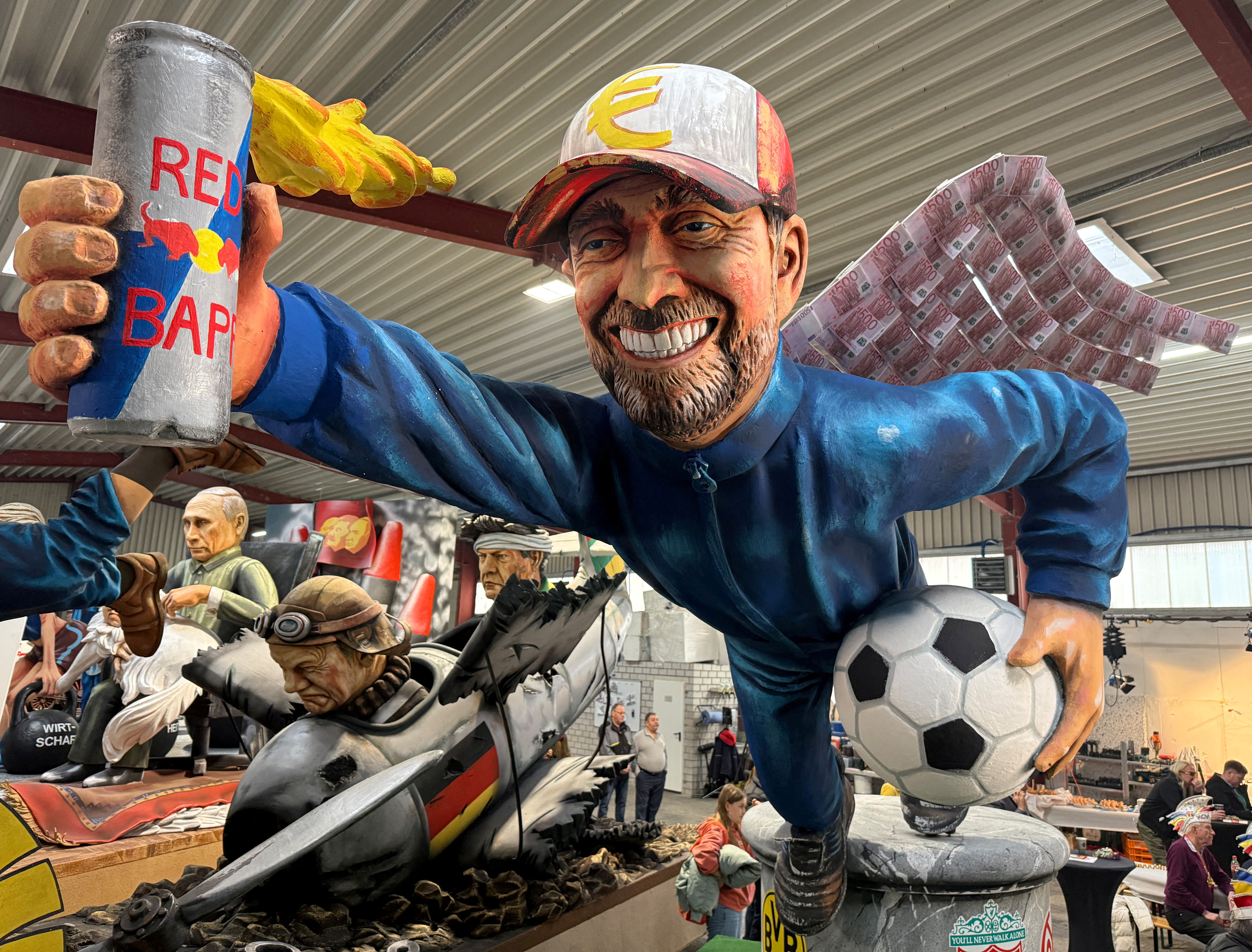 image Klopp gets cheeky Mainz carnival float