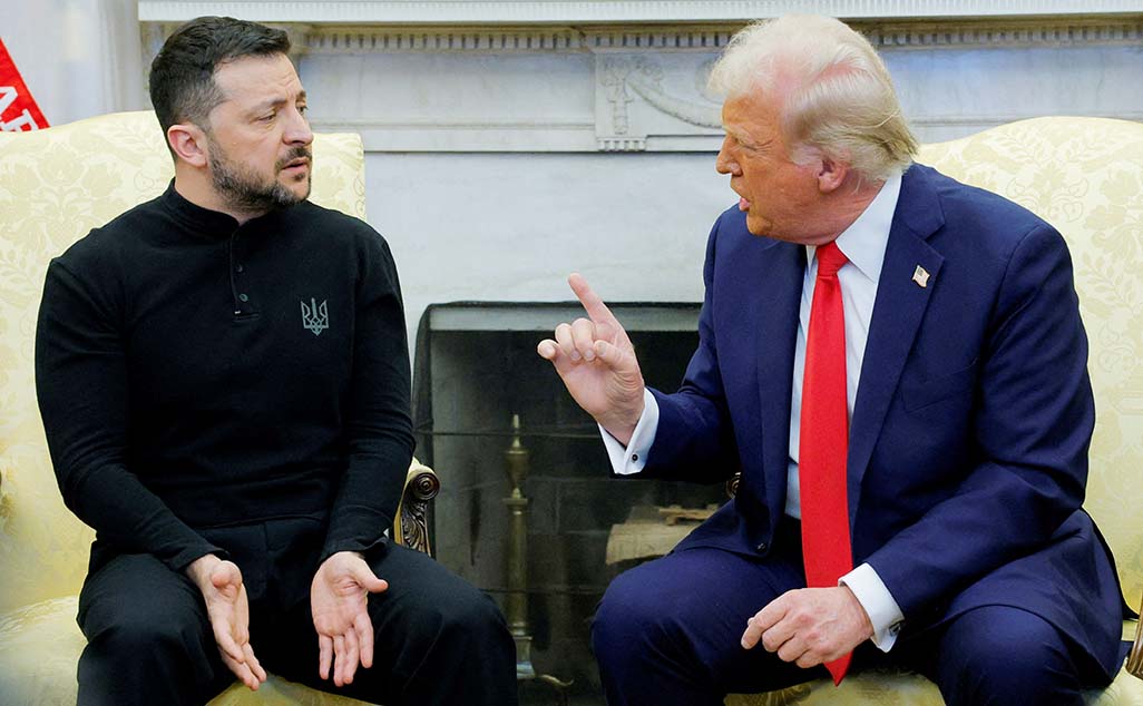 image Kremlin says someone needs to force Zelenskiy to make peace after clash with Trump