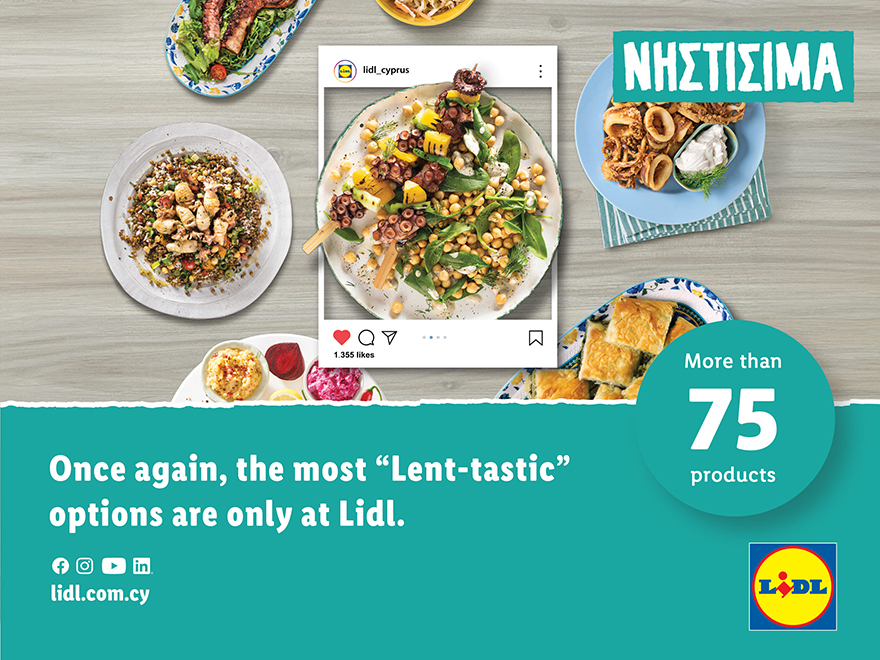 image New Lidl Cyprus campaign highlights range of Lent buys for shoppers