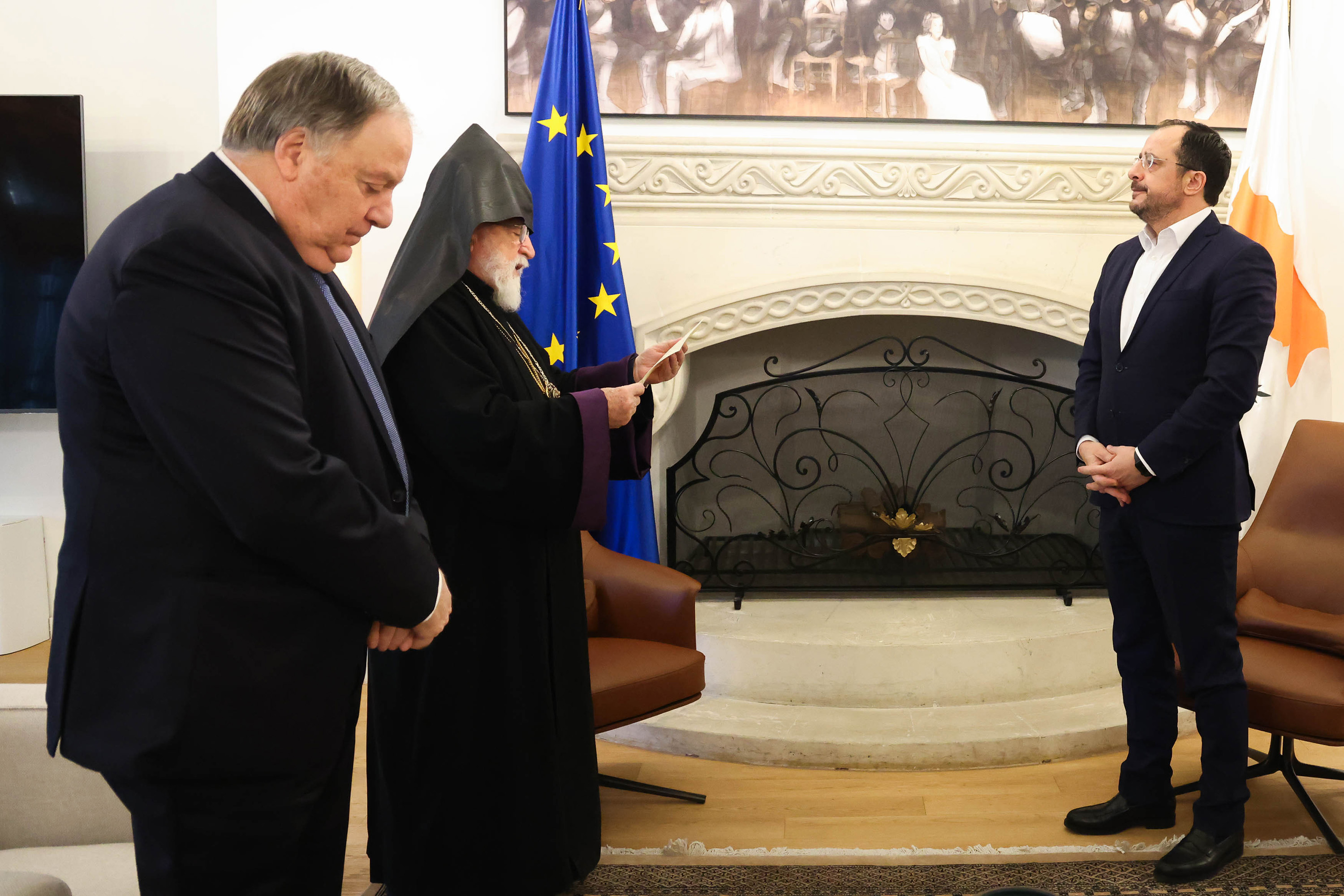 image President lauds historic ties with Armenian community