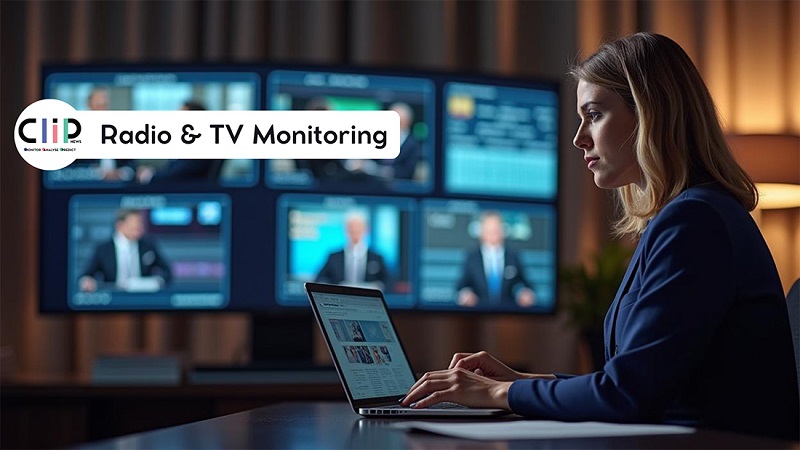 image Clip News: radio and TV monitoring services powered by AI