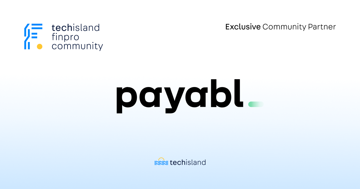 image payabl. becomes exclusive community partner of TechIsland FinPro community