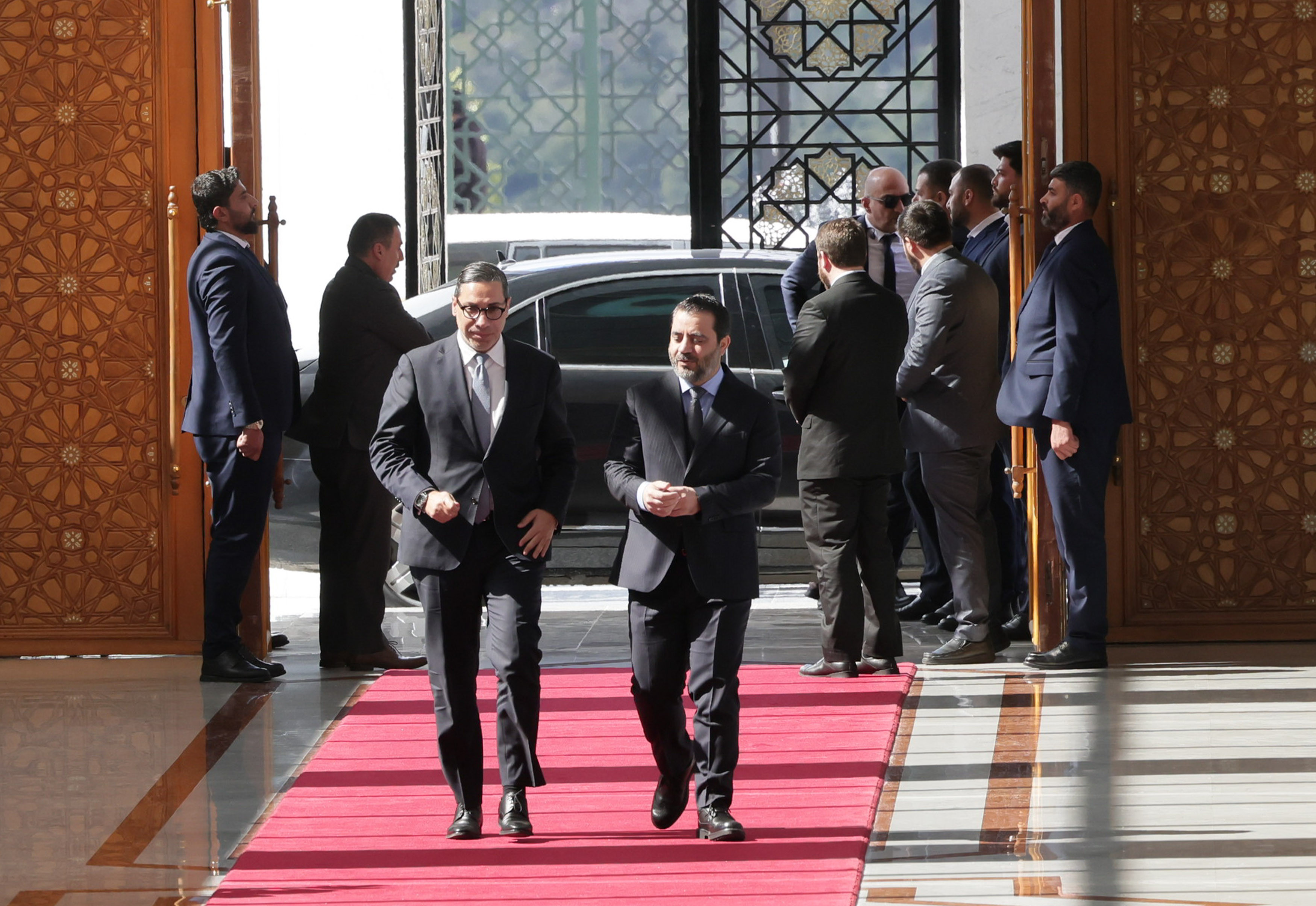 image Kombos hails ‘encouraging first step’ after meeting Syrian leaders