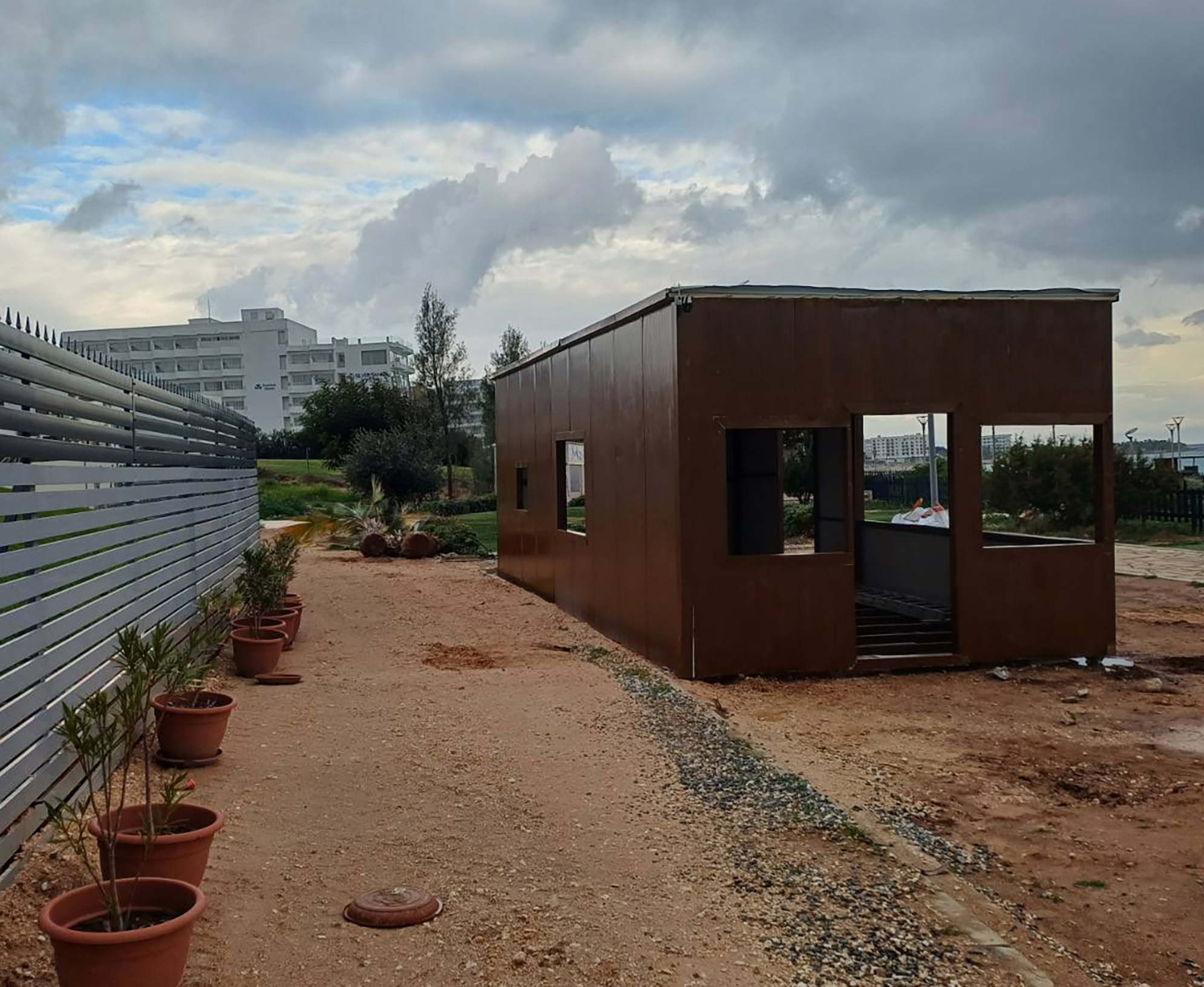 image Greens incensed at Famagusta governor over palm trees’ uprooting