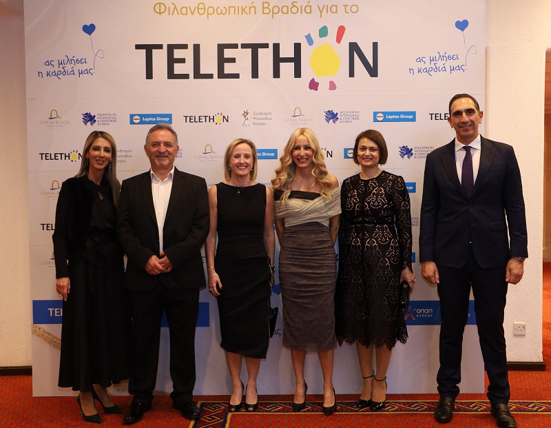 image TELETHON&#8217;s charity gala dinner in Paphos a radiant night of giving