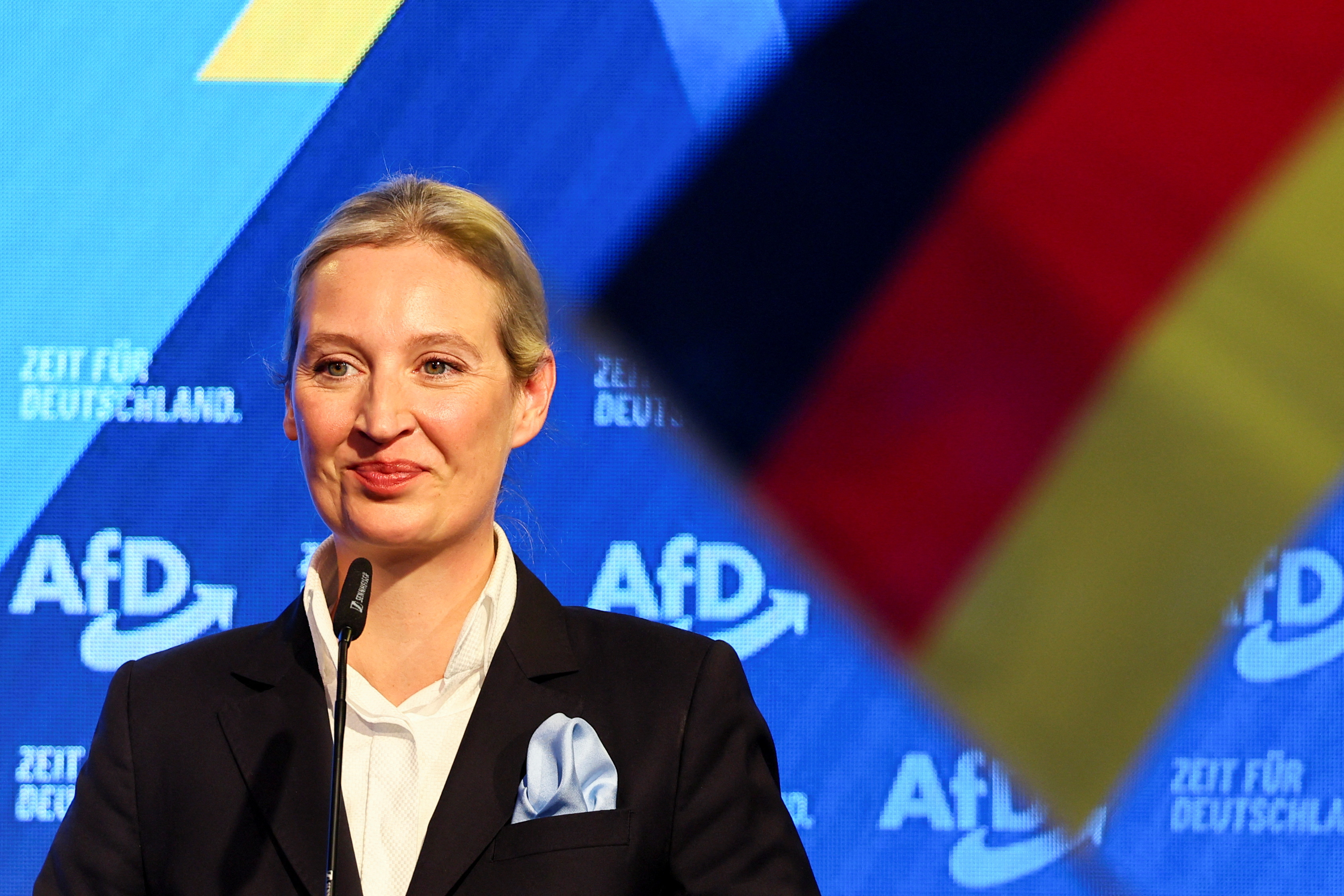 image &#8216;Next time we&#8217;ll come first&#8217;: German far-right celebrates breakthrough