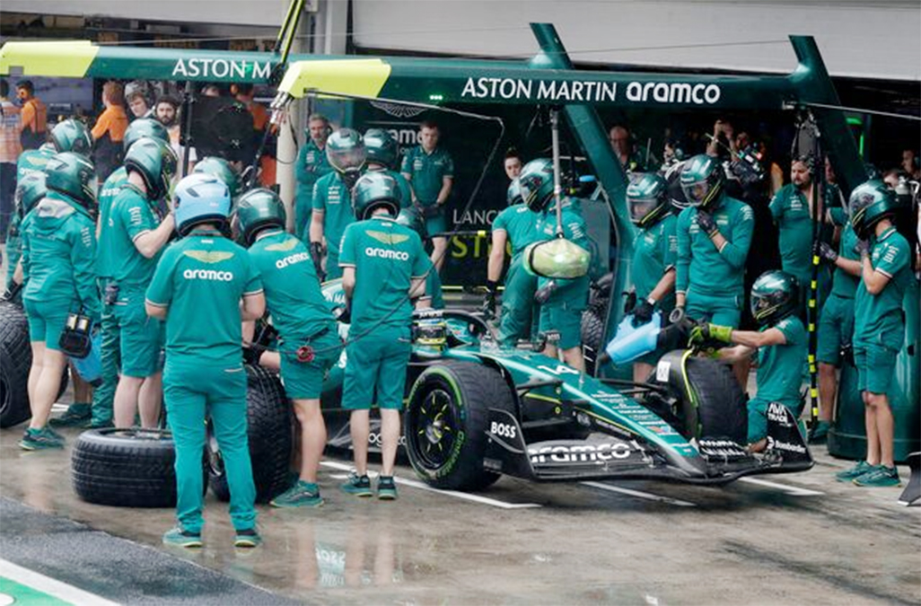 image Aston Martin claim F1 first with sponsorship paid in crypto