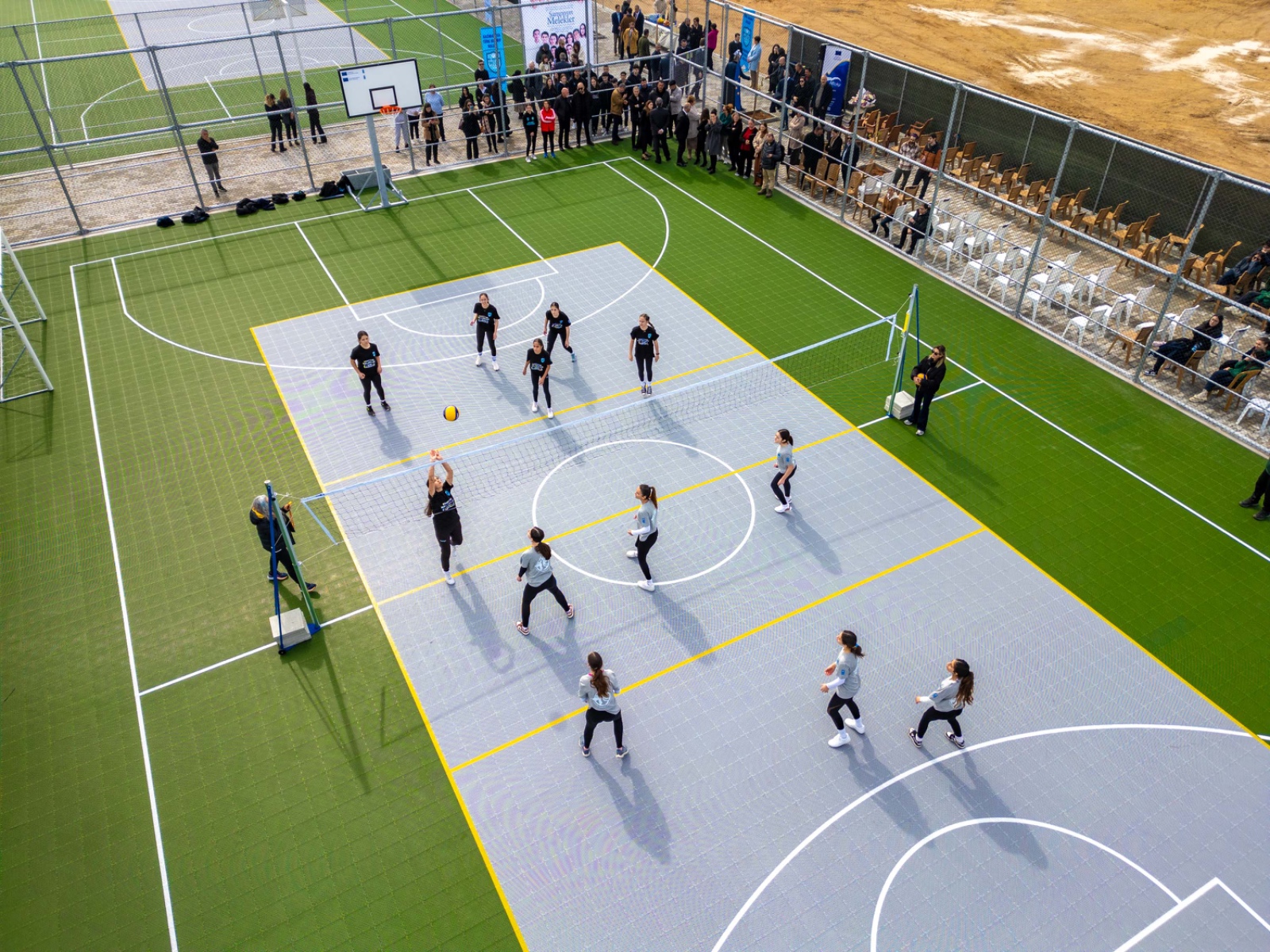 image Sports complex opened in Famagusta to honour children who died in earthquakes