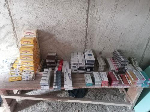 image Huge tobacco products haul seized by customs