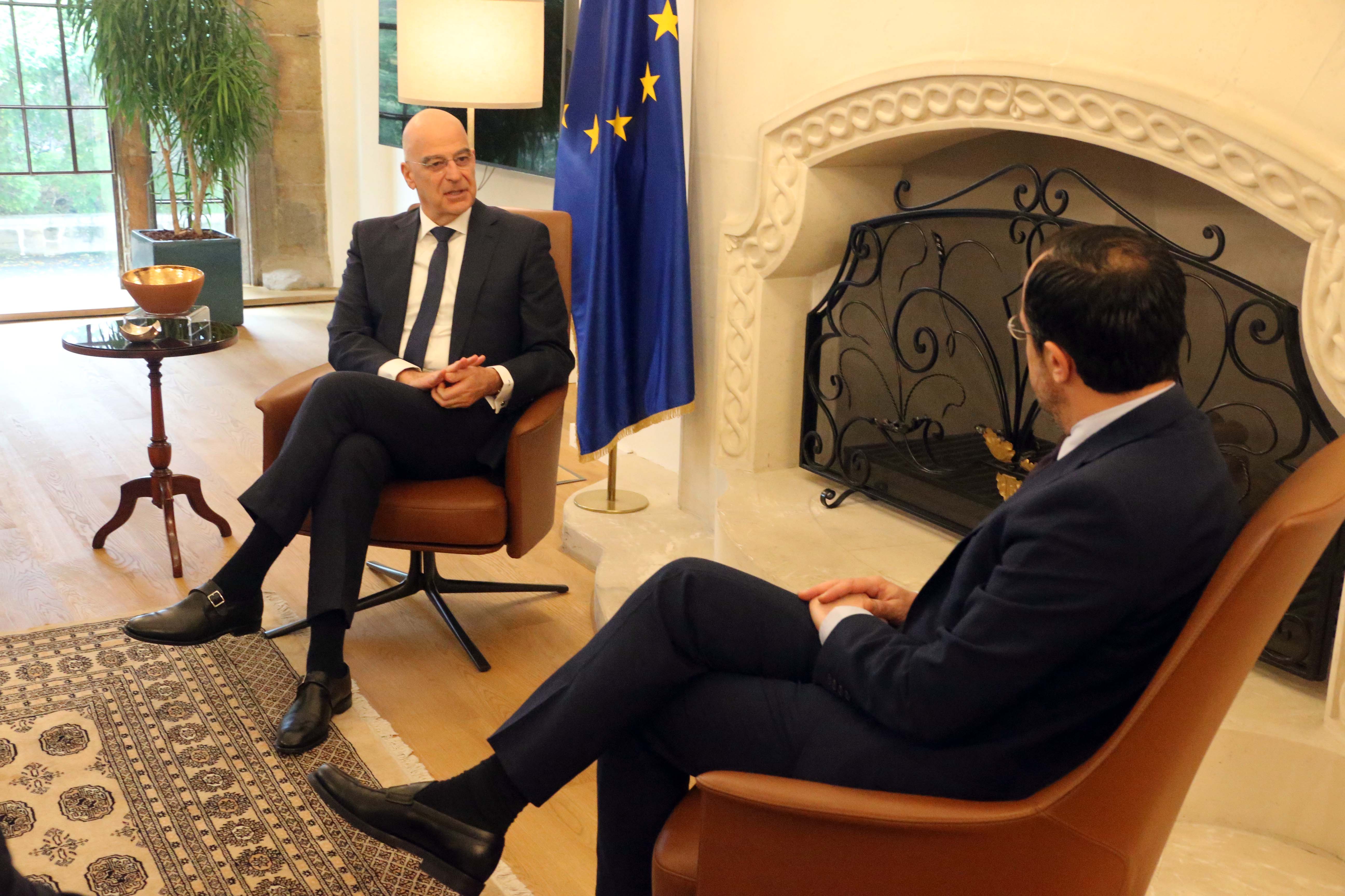image Greece, Cyprus discuss defence upgrade