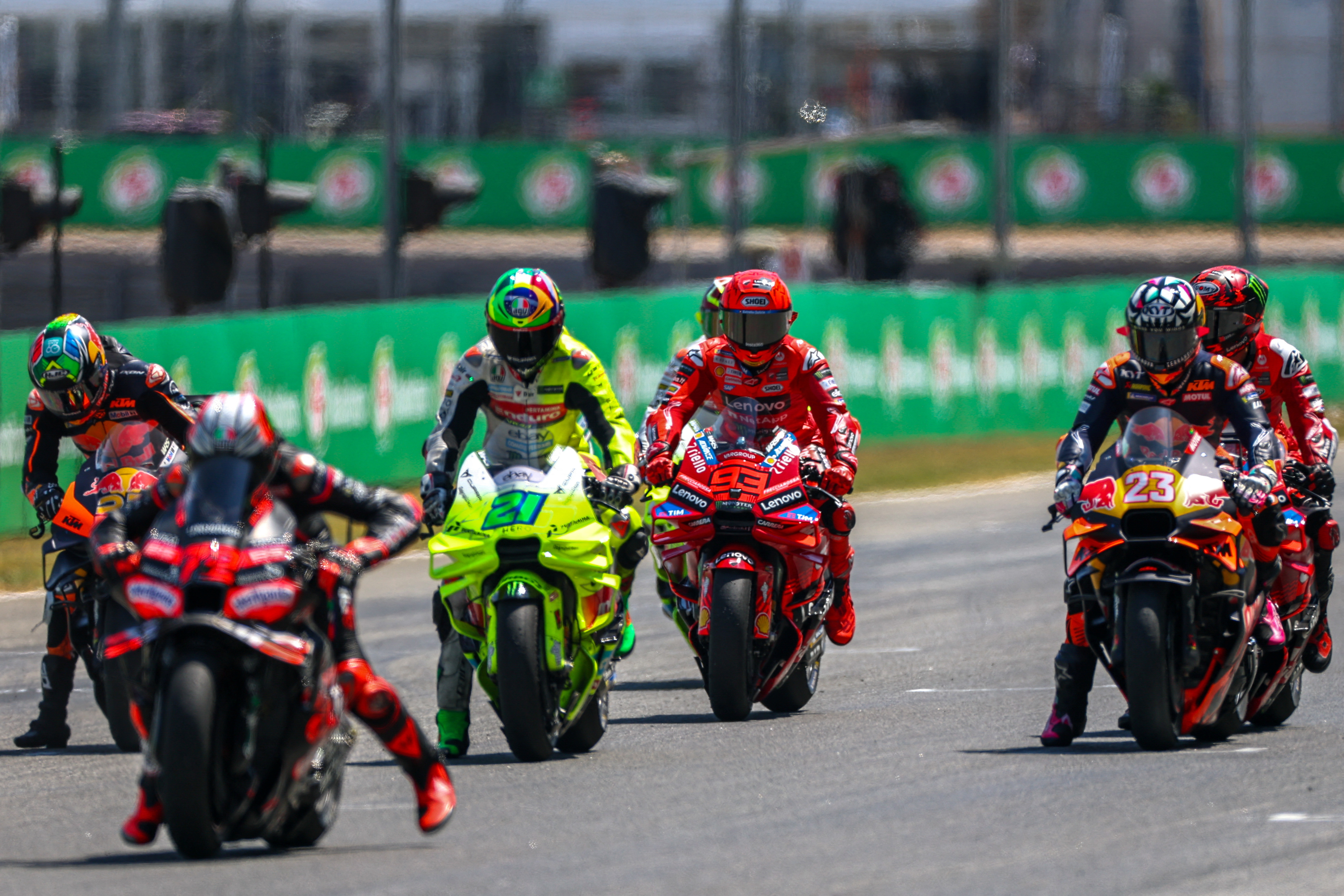 image Ducati risk MotoGP rivals closing gap but hold Marquez trump card