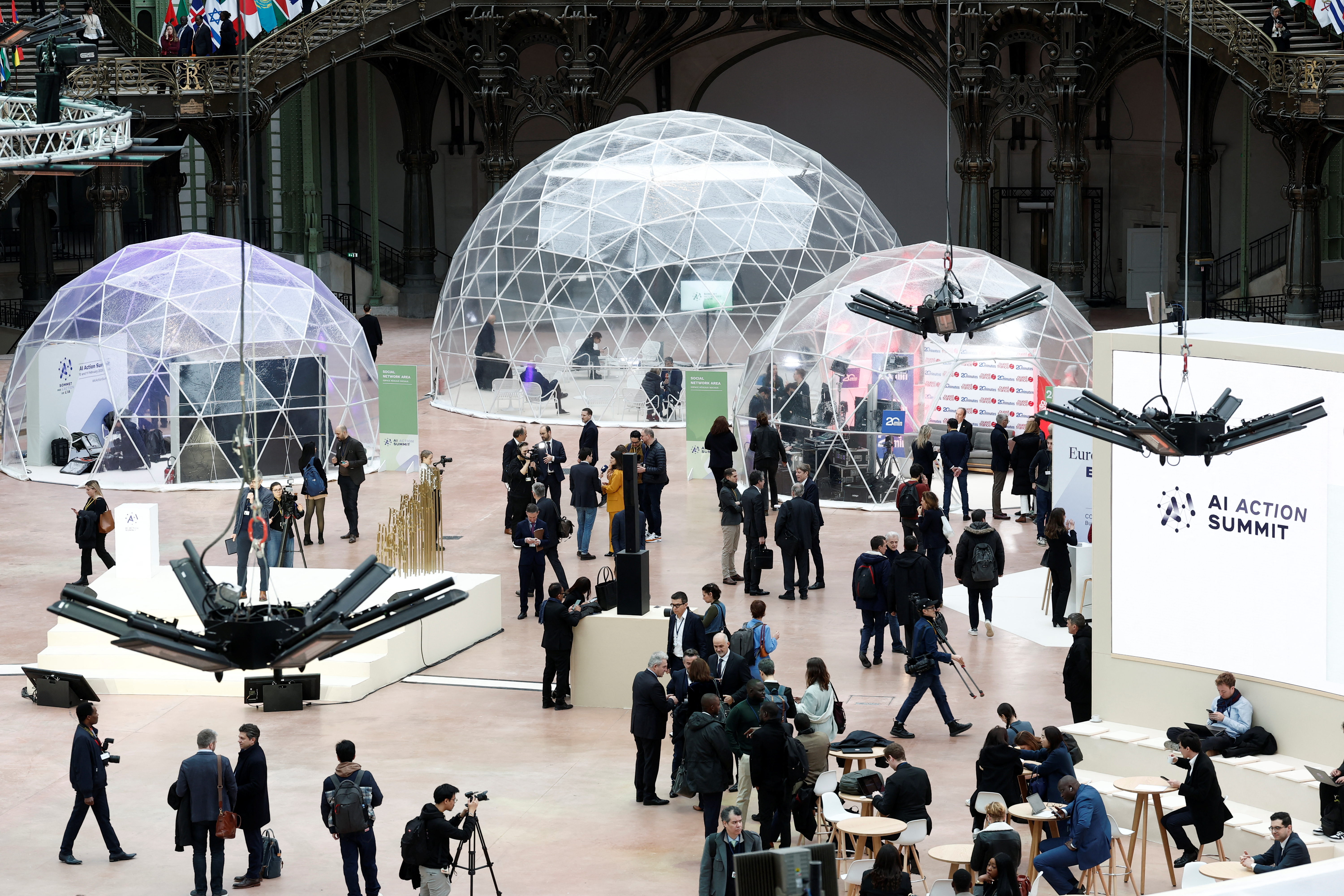image Paris AI summit draws world leaders and CEOs eager for lighter regulation