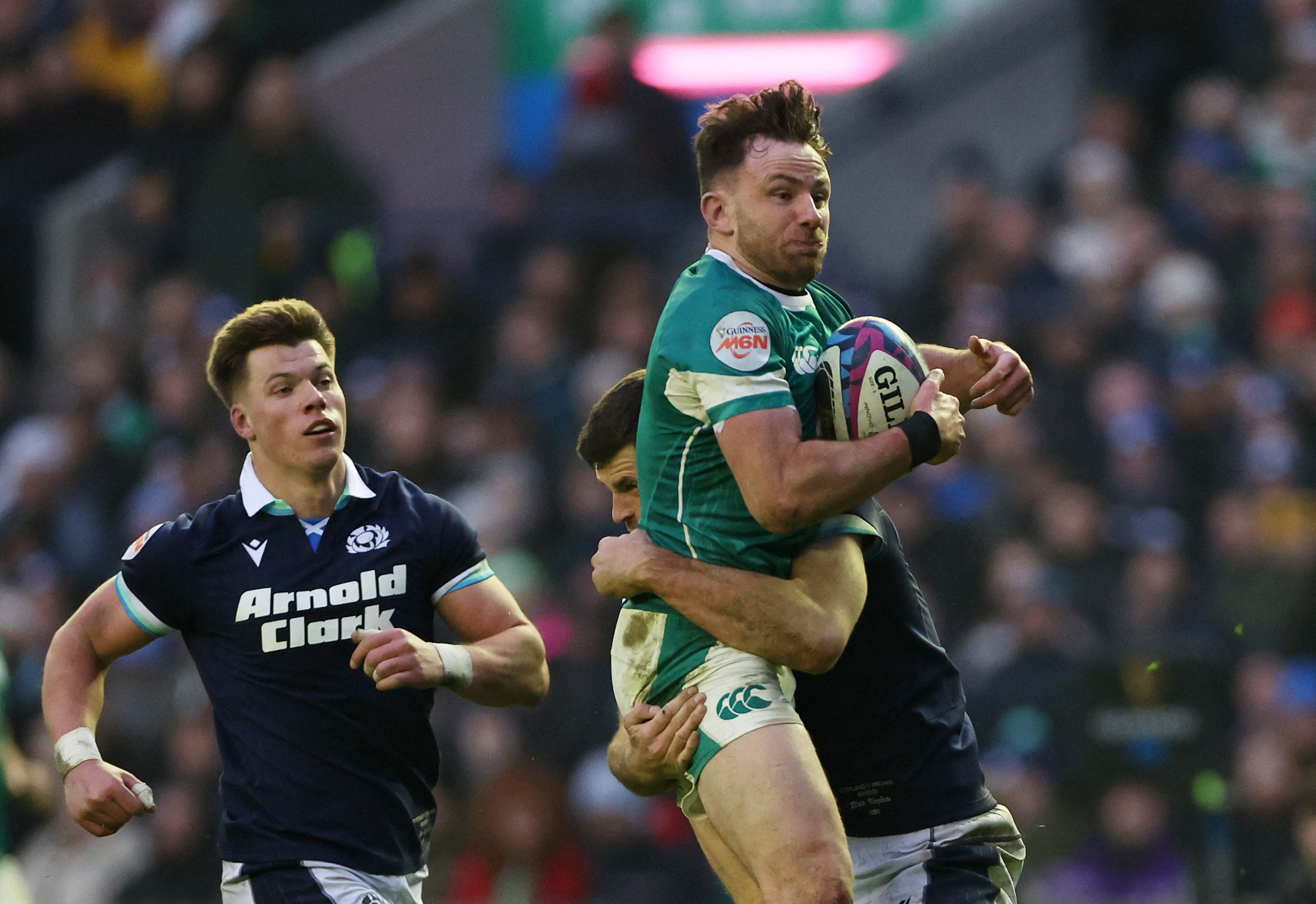 image Ireland beat Scotland to stay on course for Six Nations Grand Slam
