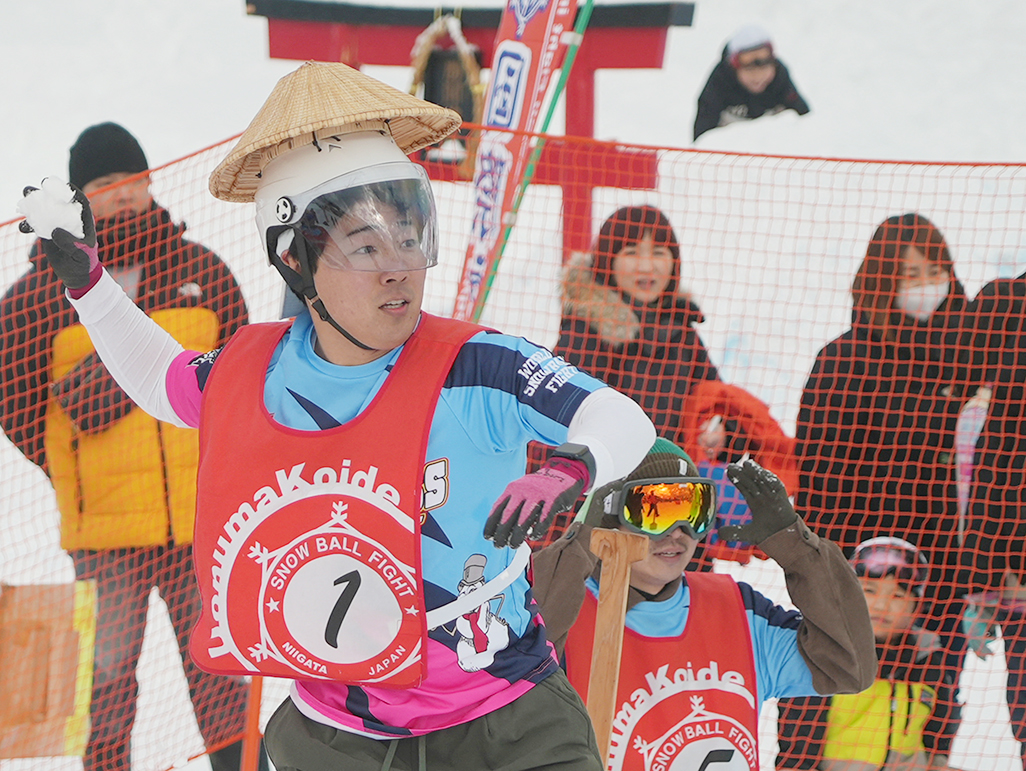 image Frosty face-off: 120 teams throw down in epic Japanese snowball tournament