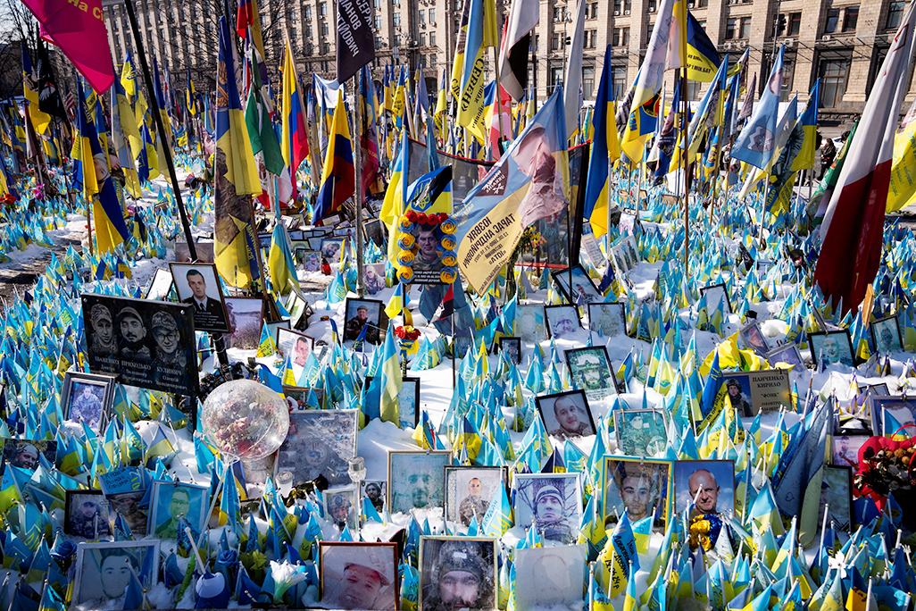 image European leaders in Kyiv to mark three years of war
