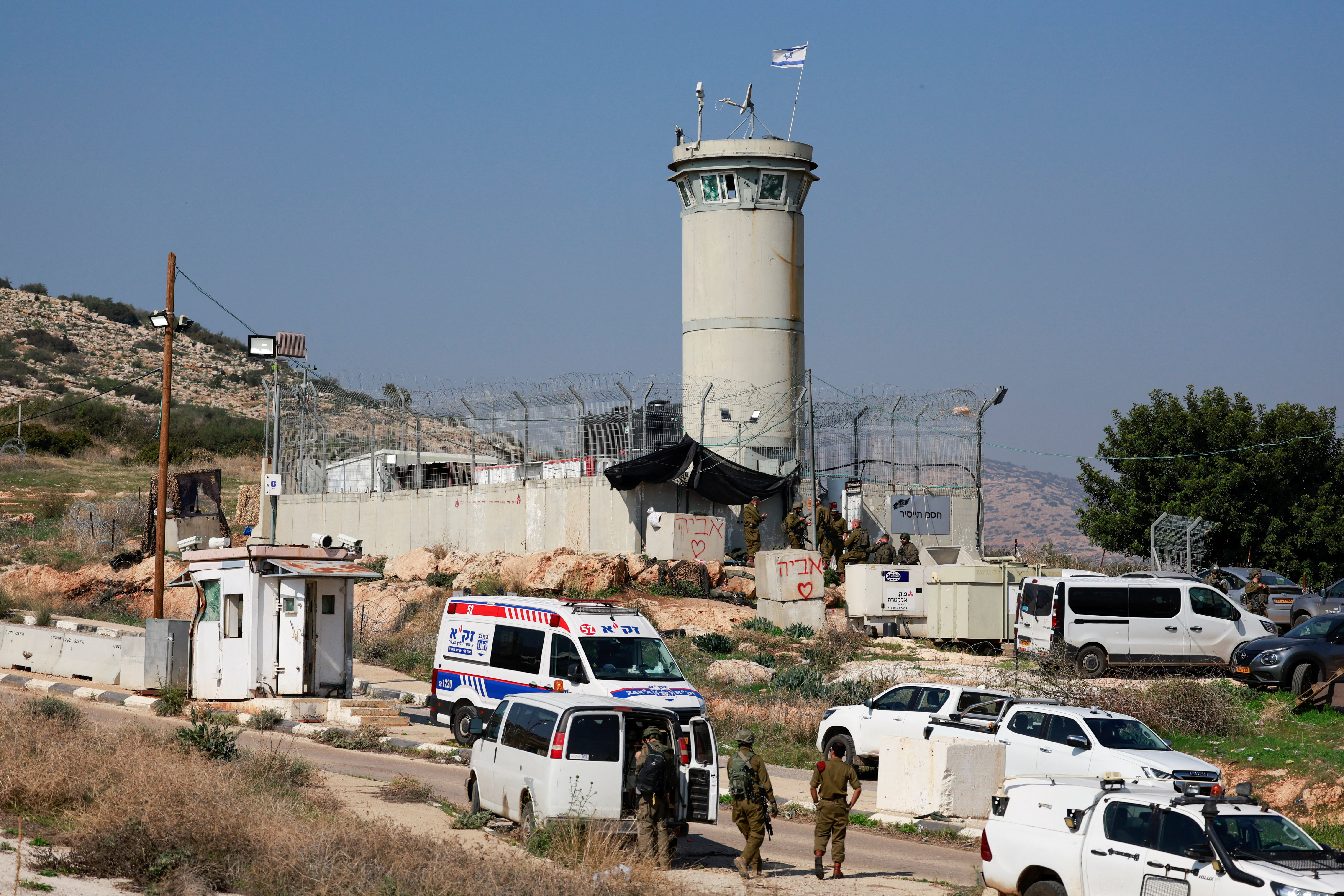 image Multiple casualties reported in West Bank shooting