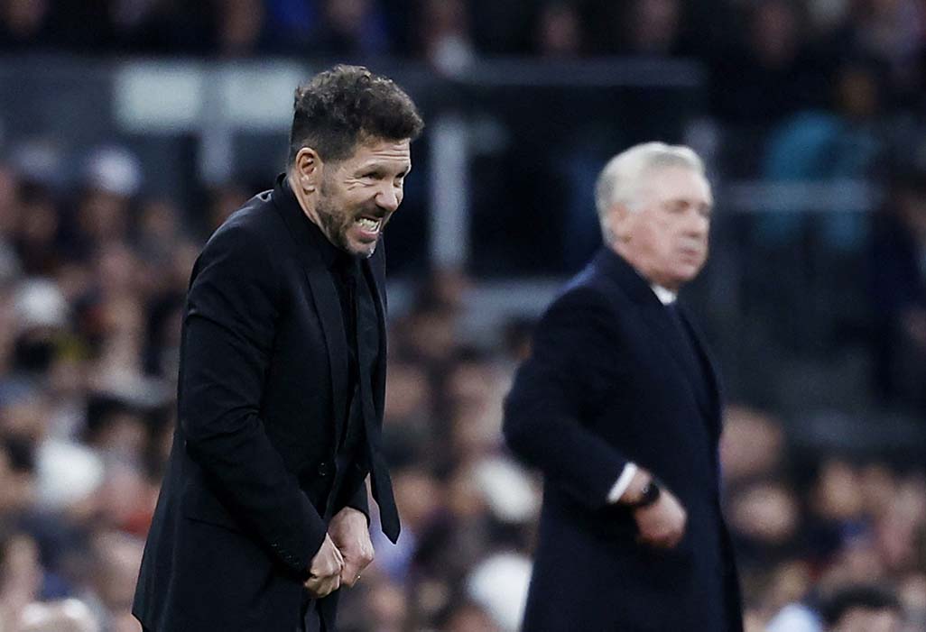 image Ancelotti eager for another round against old rival Simeone