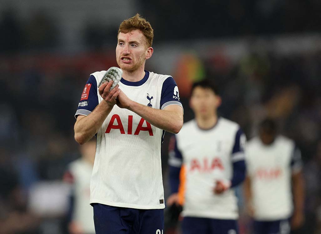 image Tottenham&#8217;s injured Kulusevski to miss clash with AZ Alkmaar