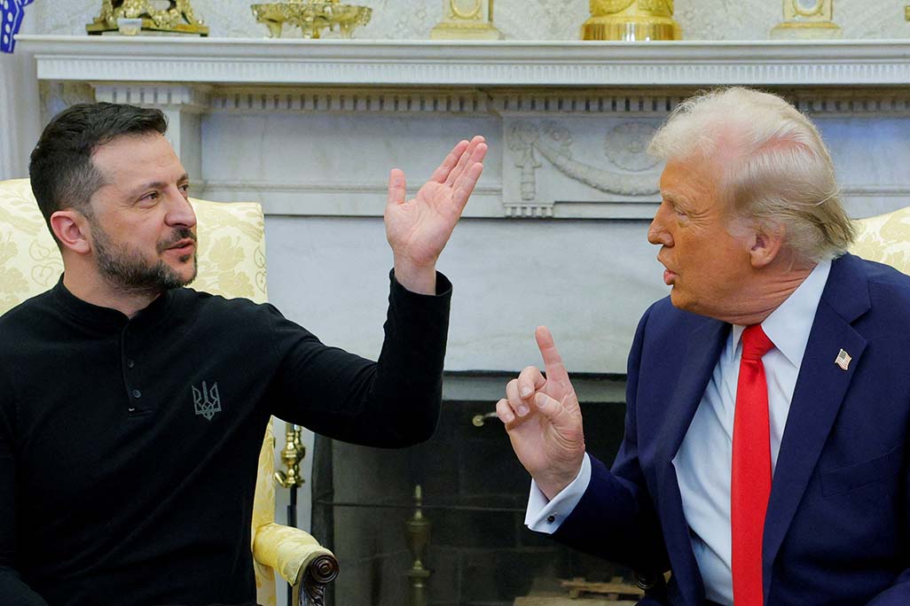 image Zelenskiy hails &#8216;positive movement&#8217; in relations with US