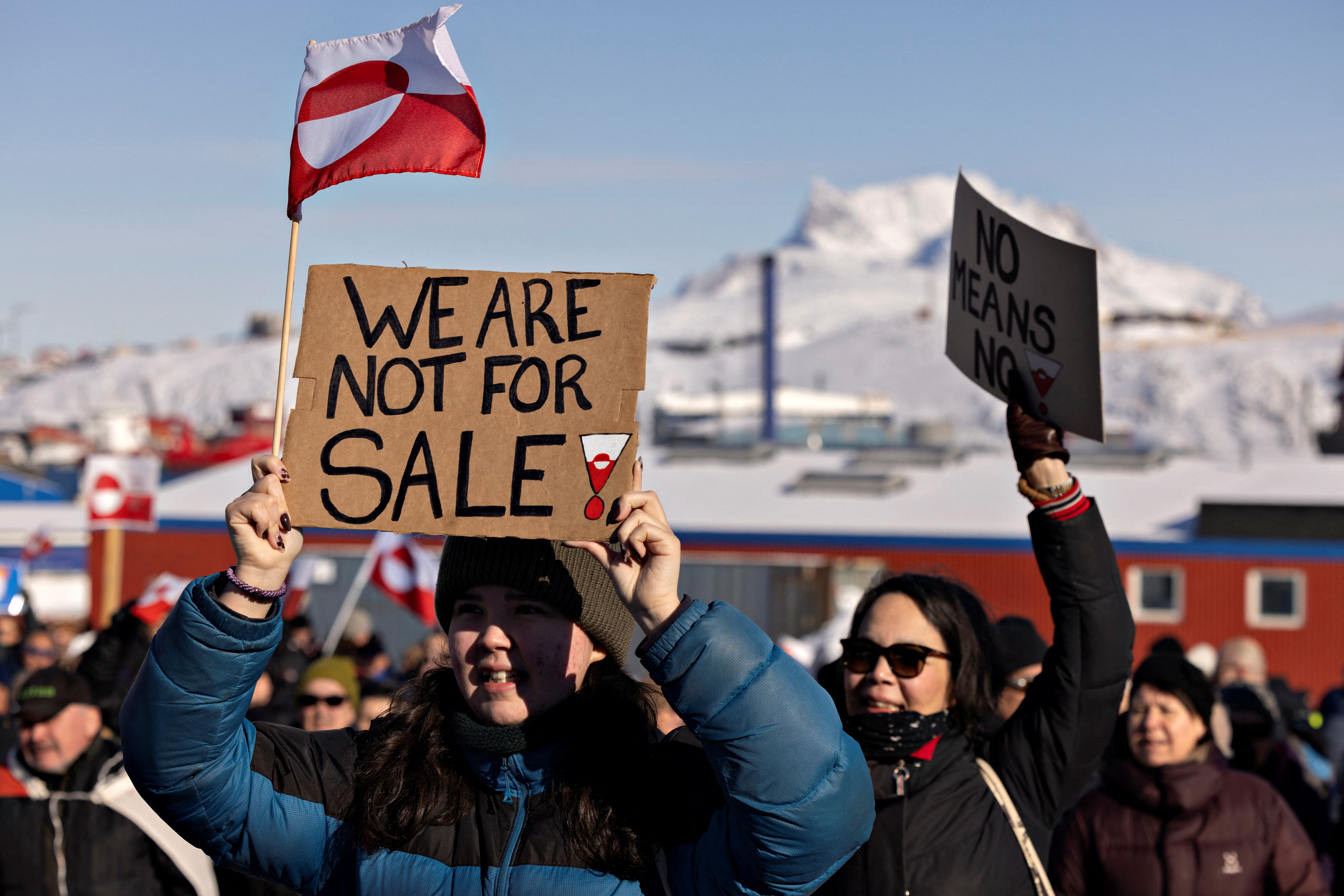 image US visit to Greenland is unacceptable, Danish prime minister says
