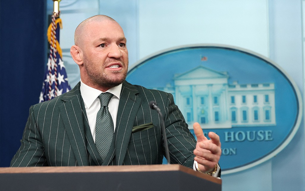 image McGregor&#8217;s White House immigration comments draw rebuke from Irish PM