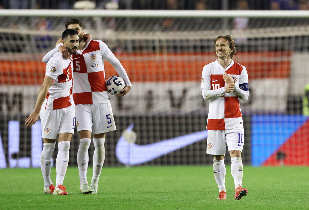 image Croatia, Denmark take advantage in Nations League quarter-finals