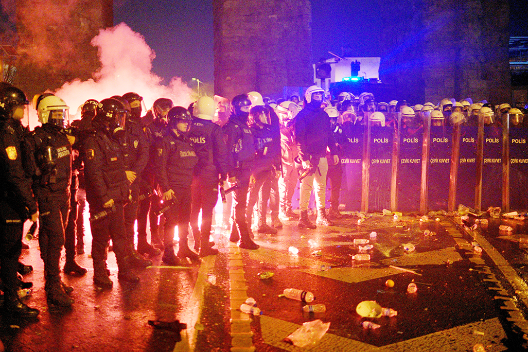 image Turkey detains 343 people over protests against Istanbul mayor’s detention