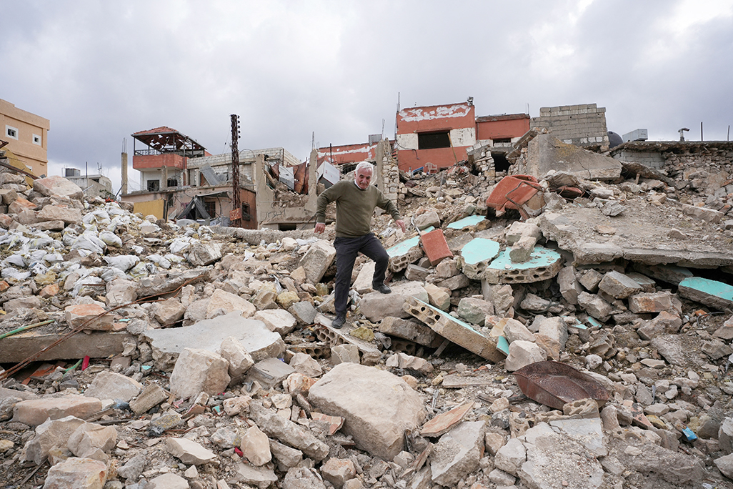 image Israel strikes Lebanon in response to cross-border rocket fire