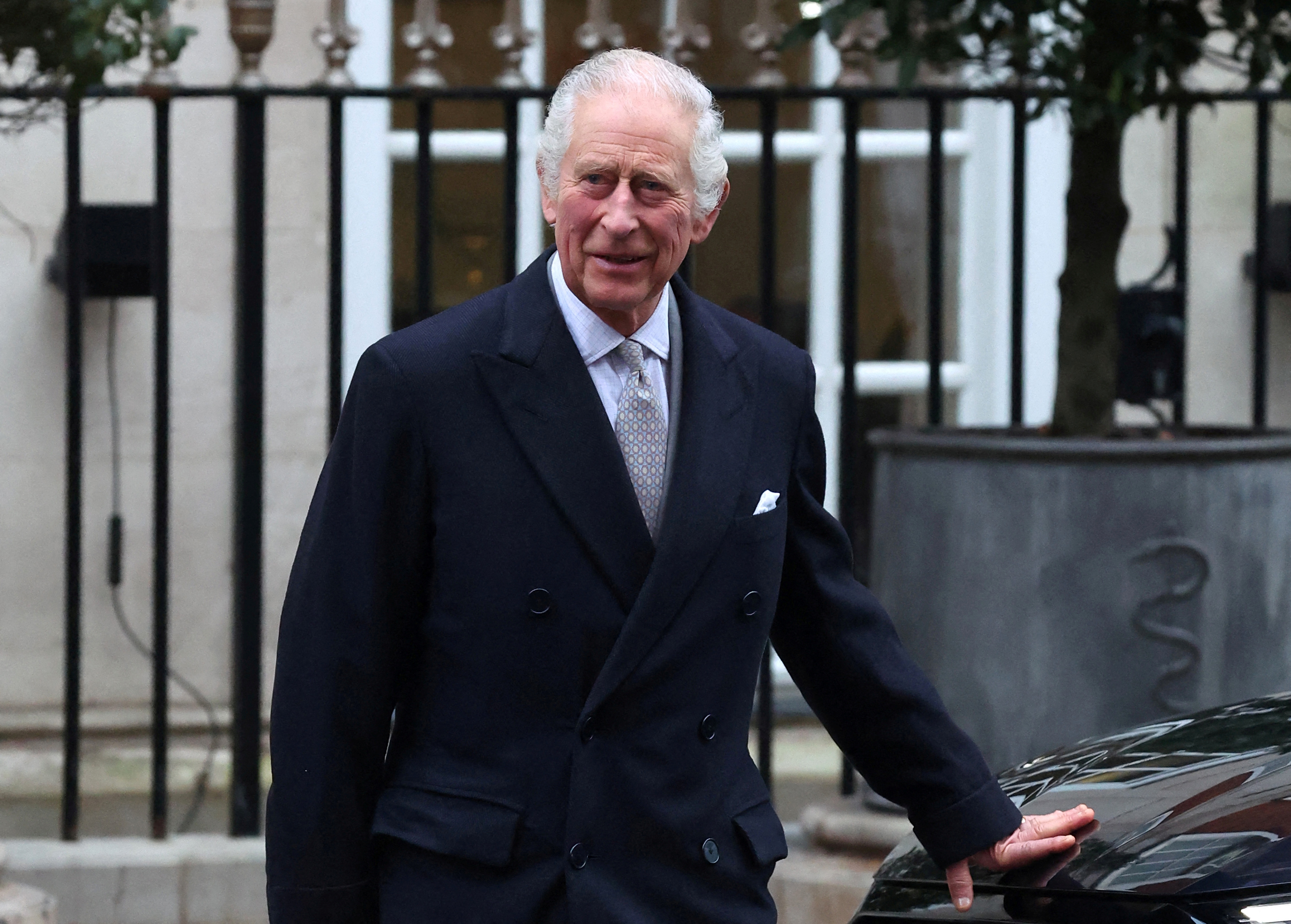 image King Charles meets Pope Francis in Rome