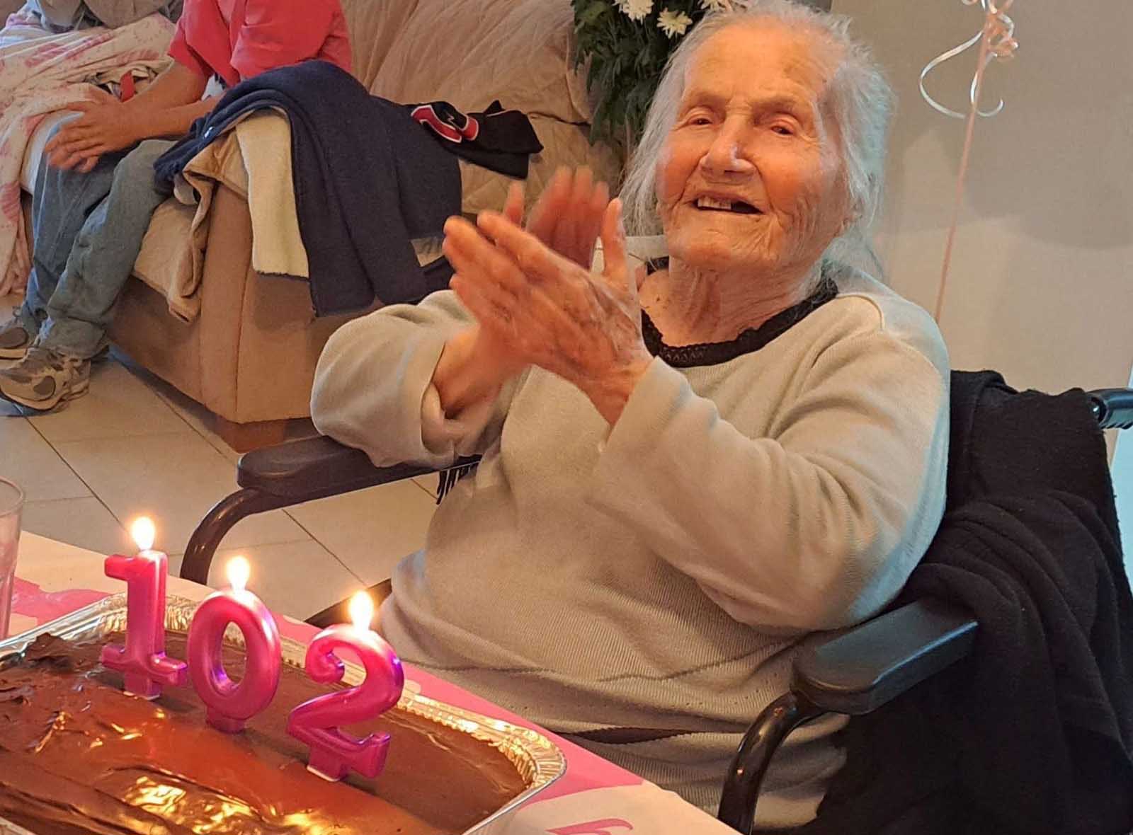 image 102-year-old grandma in Larnaca celebrates her long life