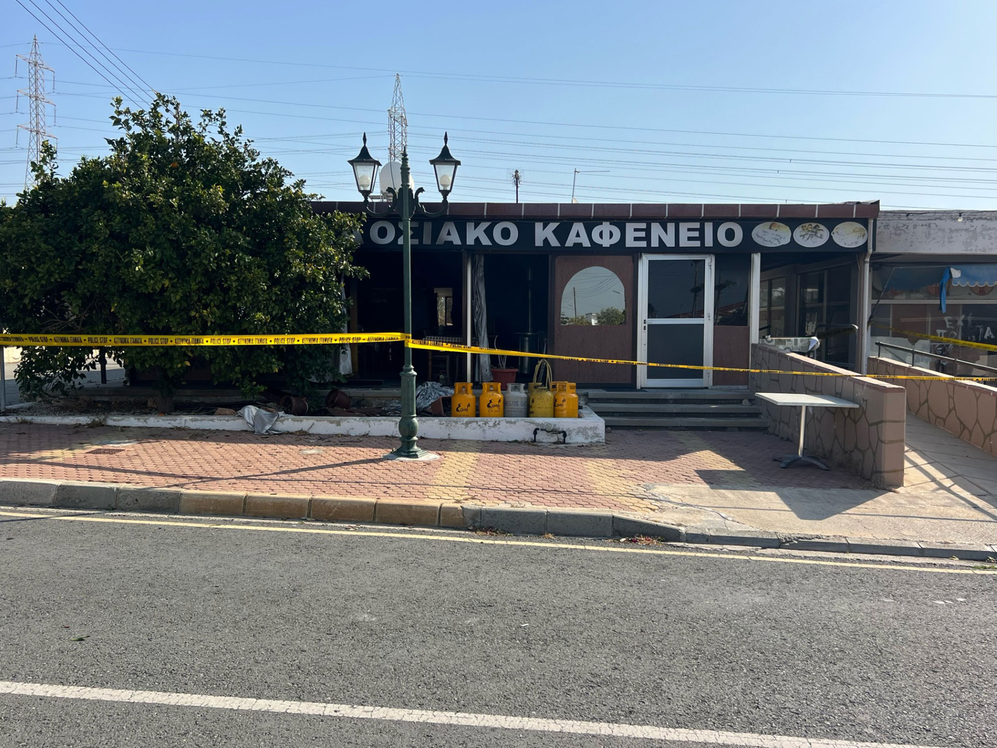 image Fire in Dhekelia attributed to malicious intent