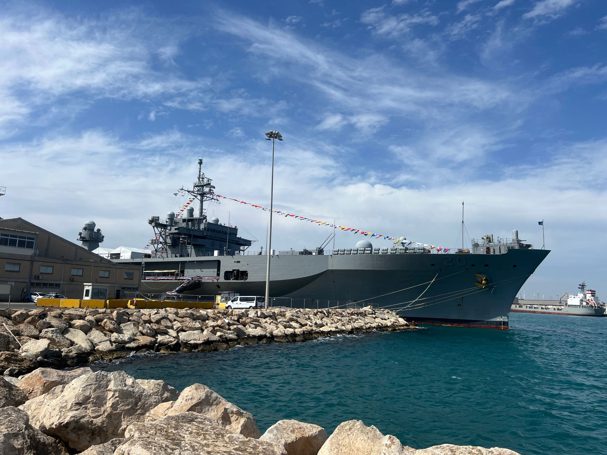 image Cyprus’ role in eastern Mediterranean highlighted aboard USS Mount Whitney